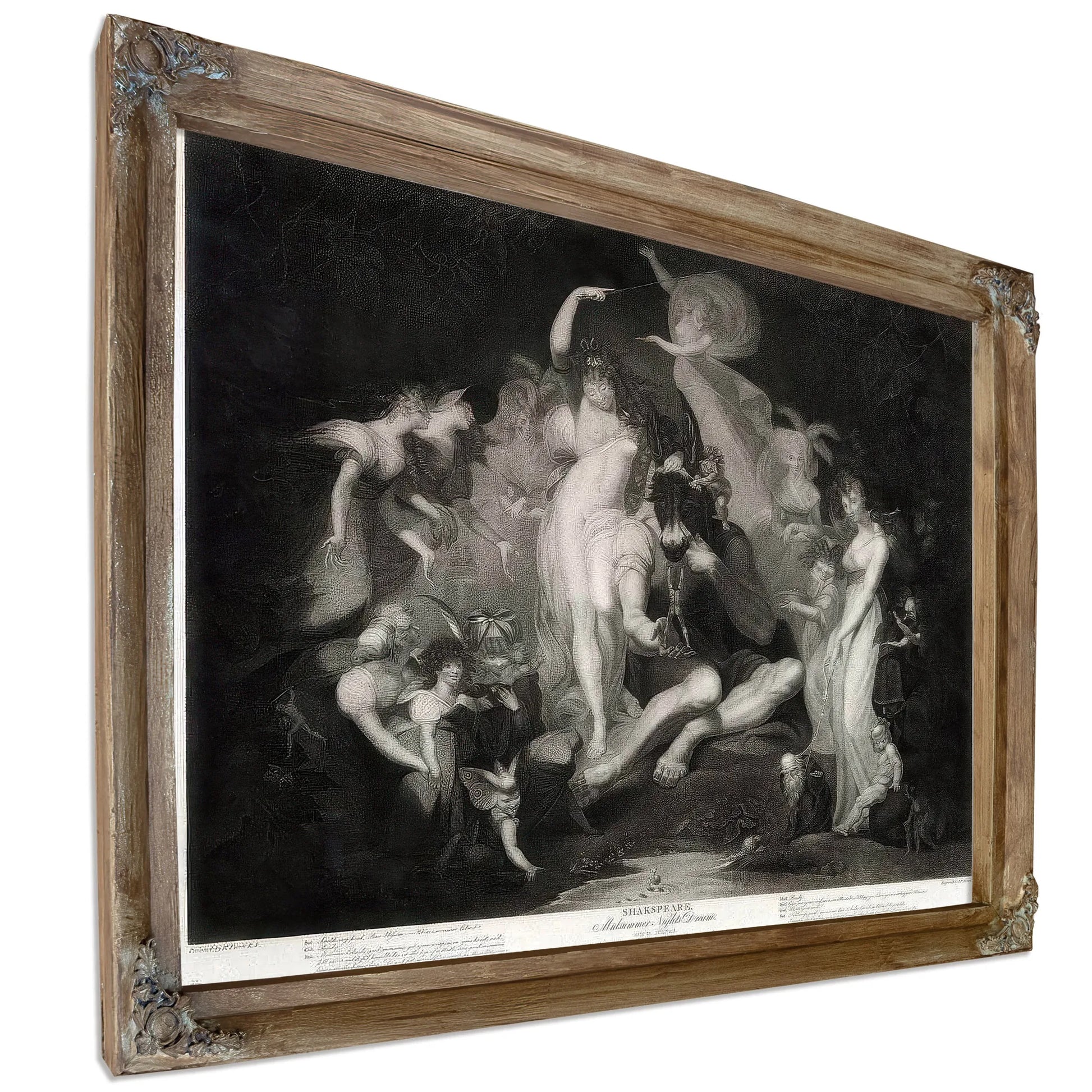 Midsummer Nights Dream By Henry Fuseli Fine Art Print