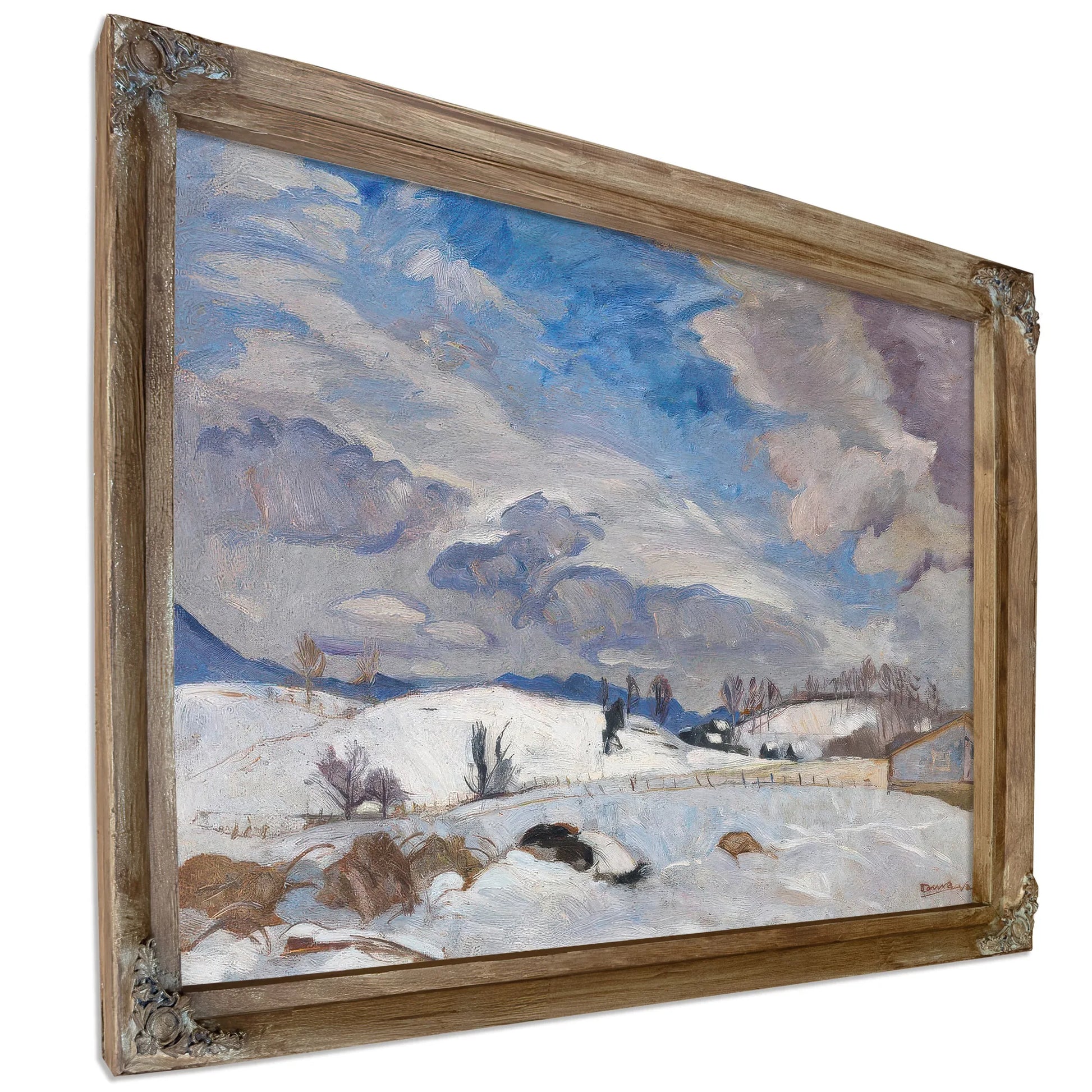 Winter Landscape [Rockbridge Baths] By Pierre Daura Fine Art Print