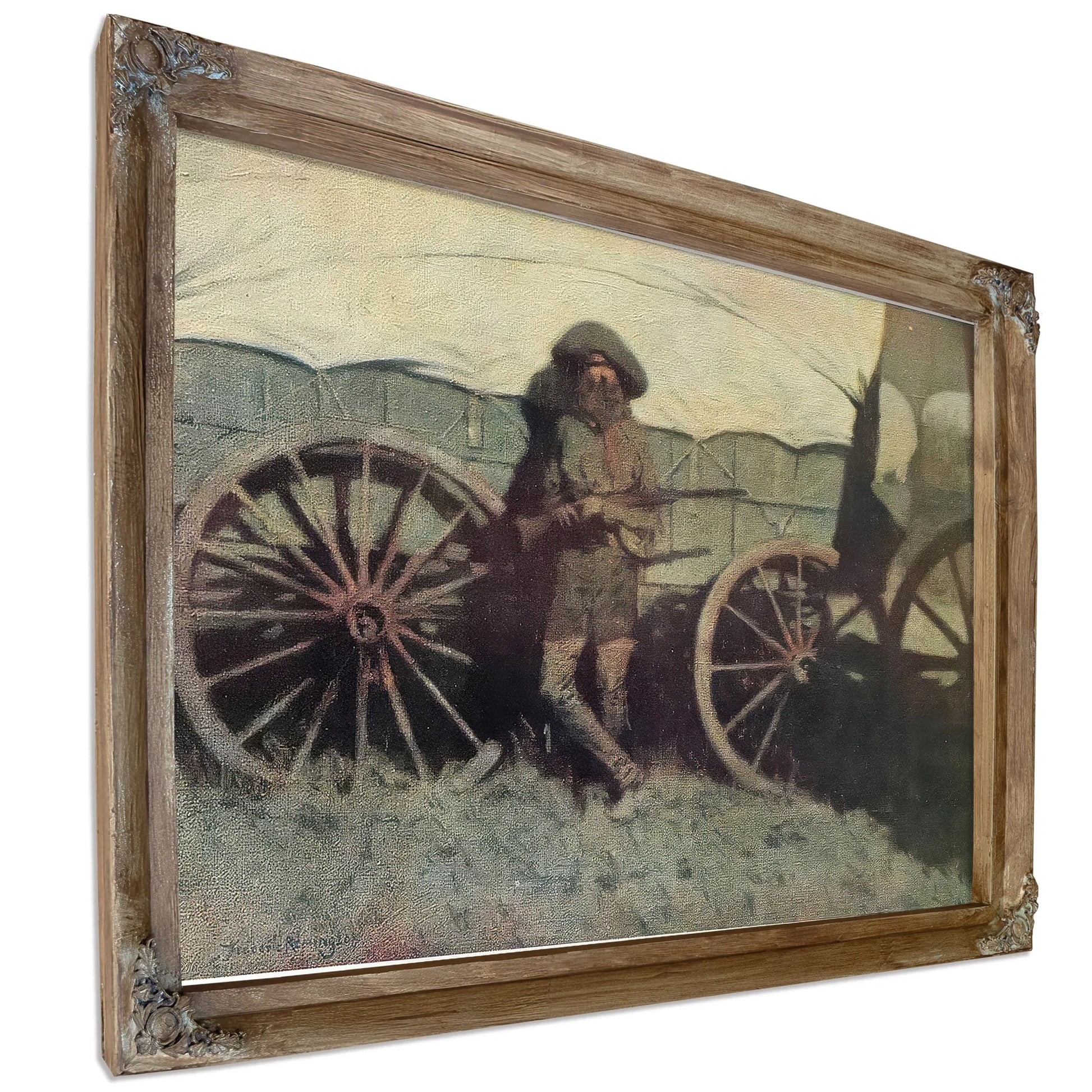 The Sentinel By Frederic Remington Fine Art Print