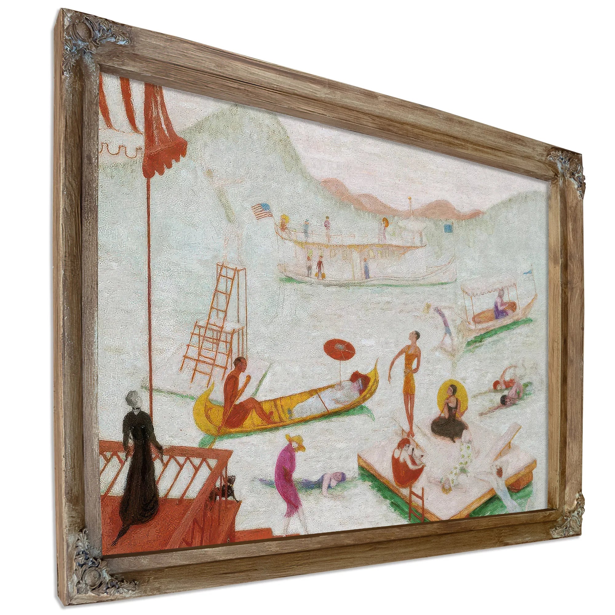 Ake Placid 1919 By Florine Stettheimer Fine Art Print