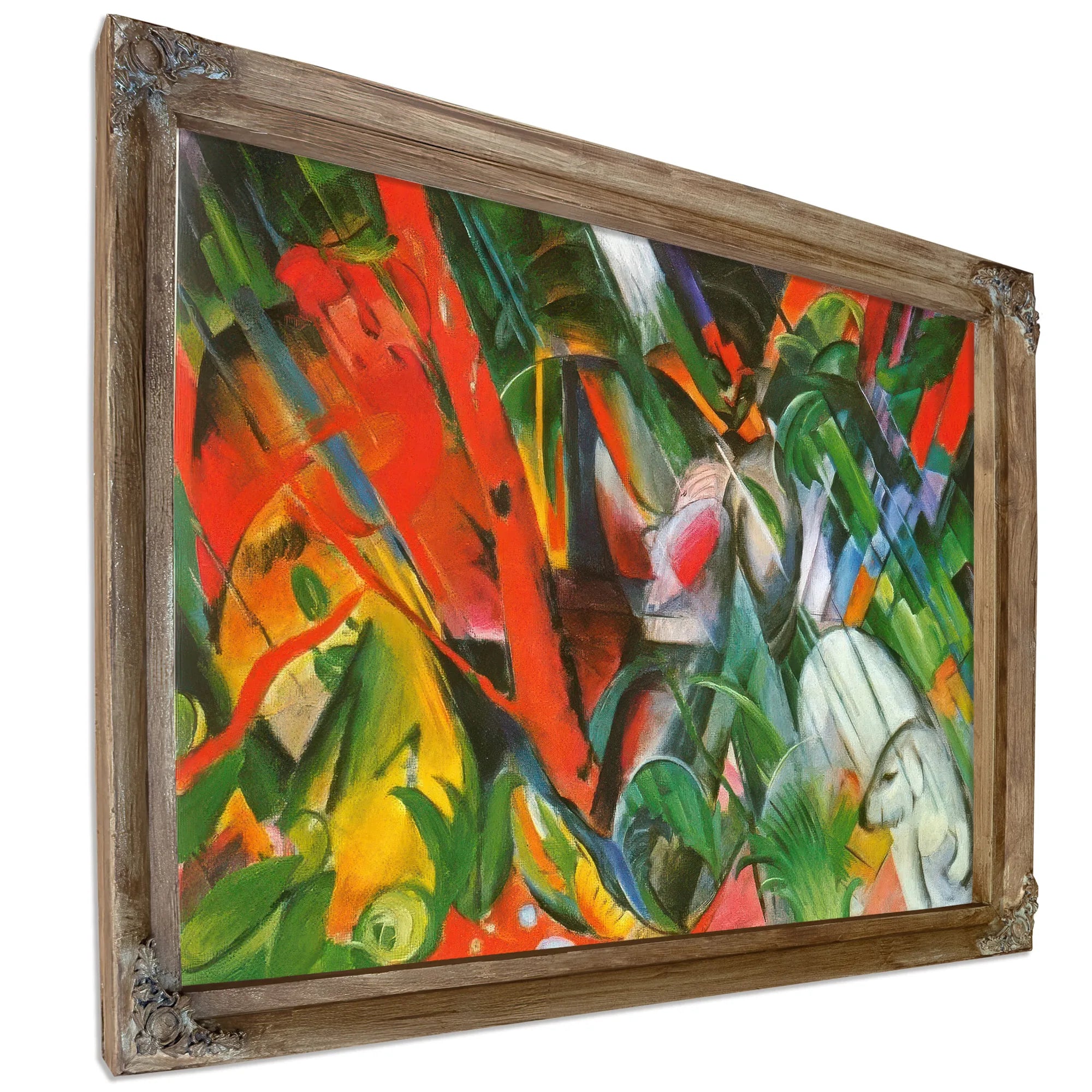 Rain By Franz Marc Fine Art Print