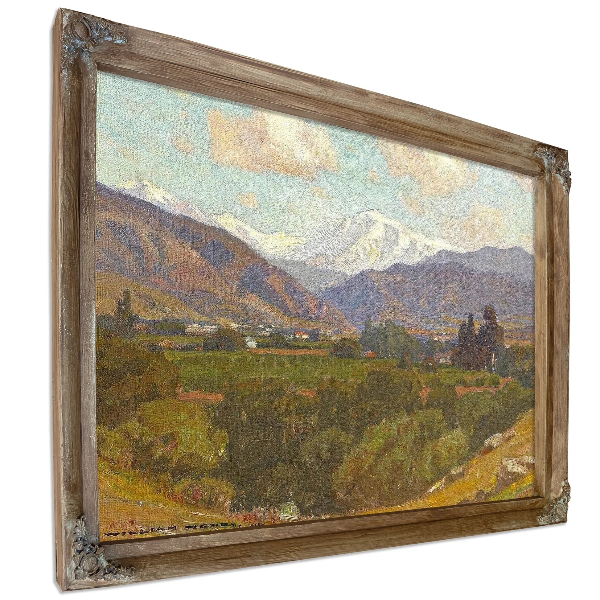 Mt. San Antonio 1912 By William Wendt Fine Art Print