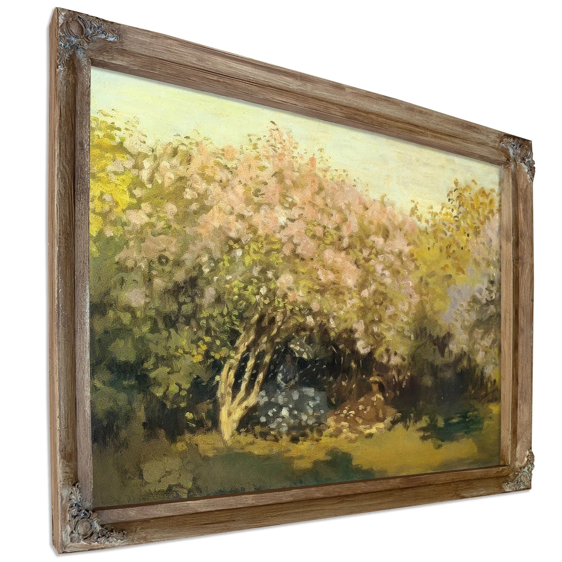 Lilacs In The Sun By Claude Monet Fine Art Print