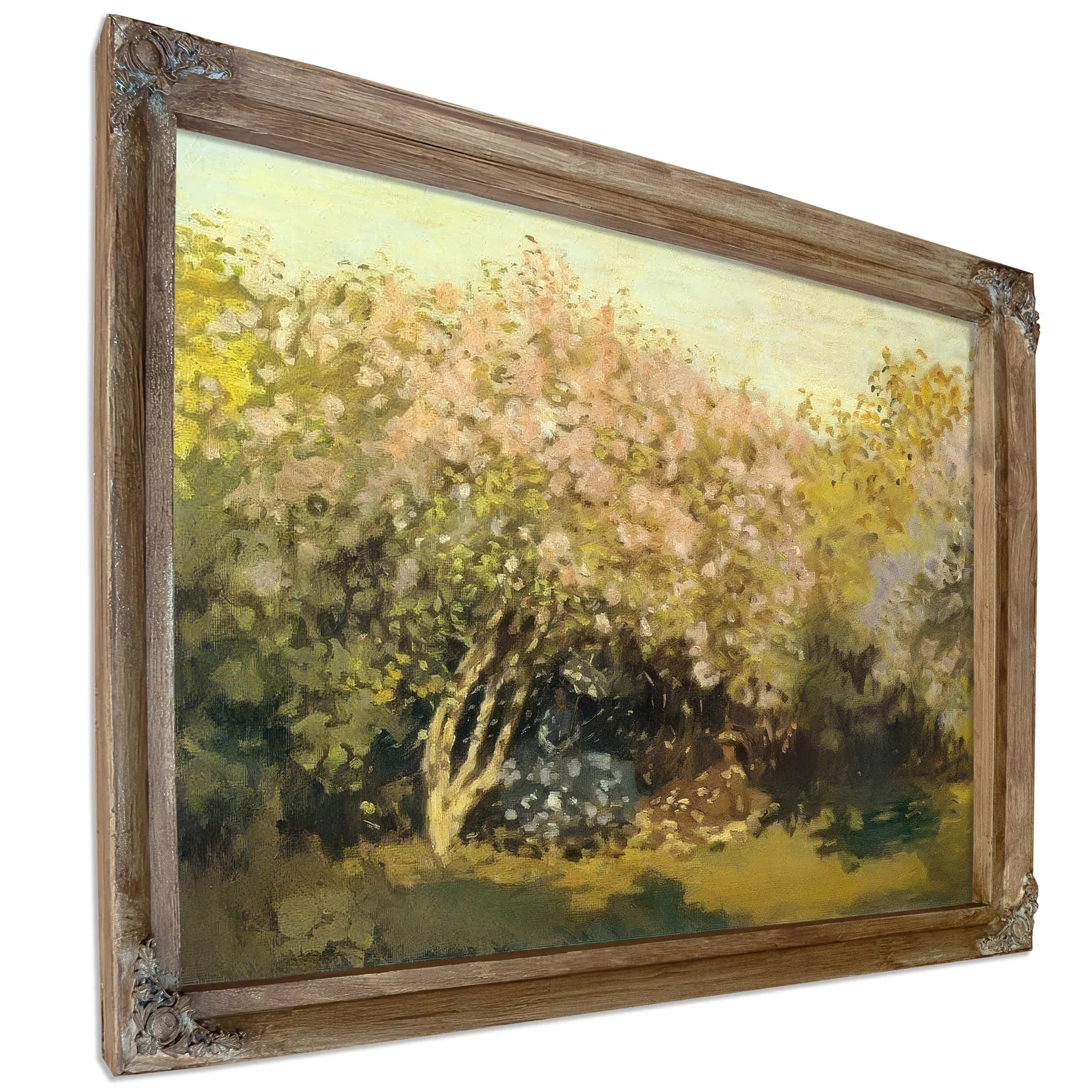 Lilacs In The Sun By Claude Monet Fine Art Print