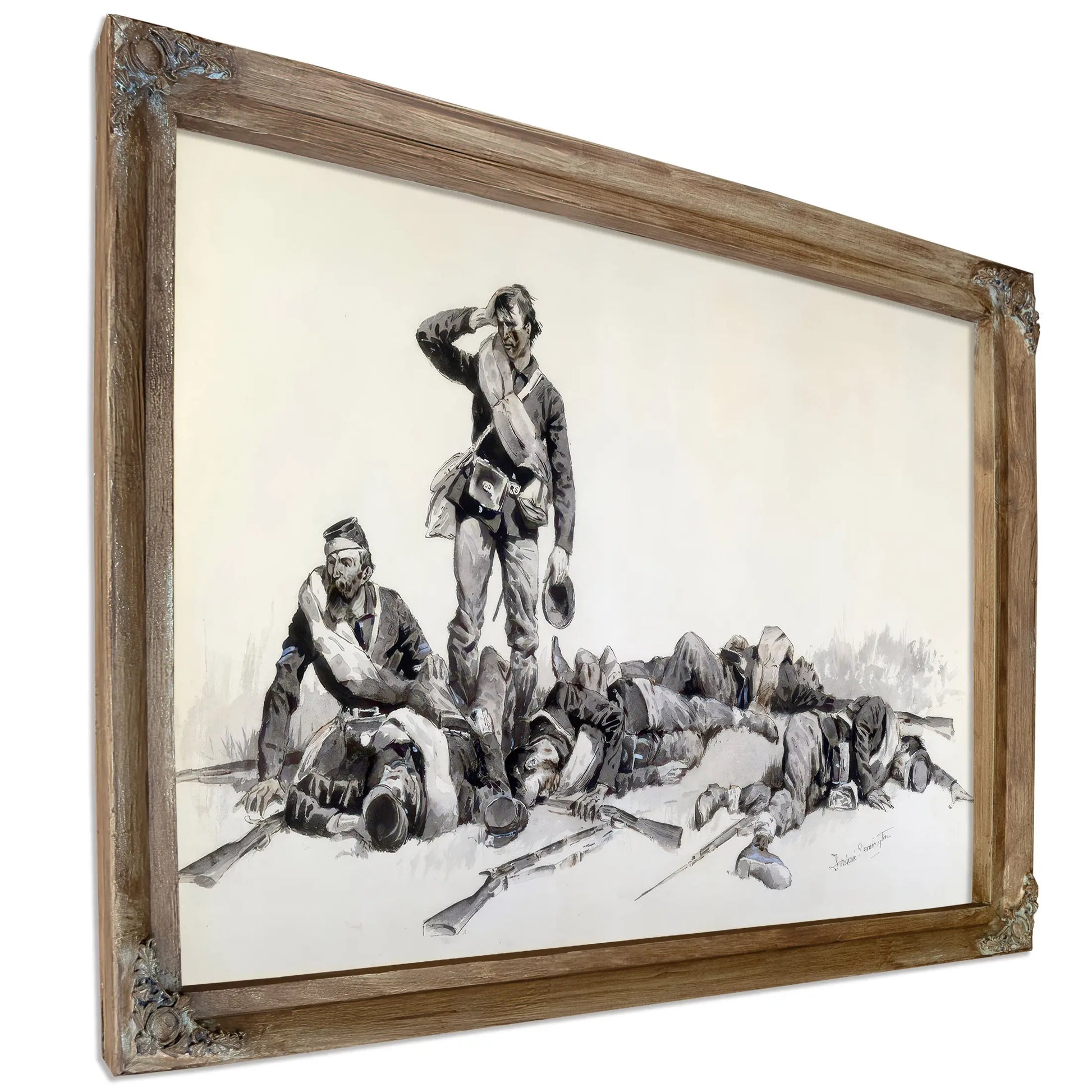 After The Battle by Frederic Remington