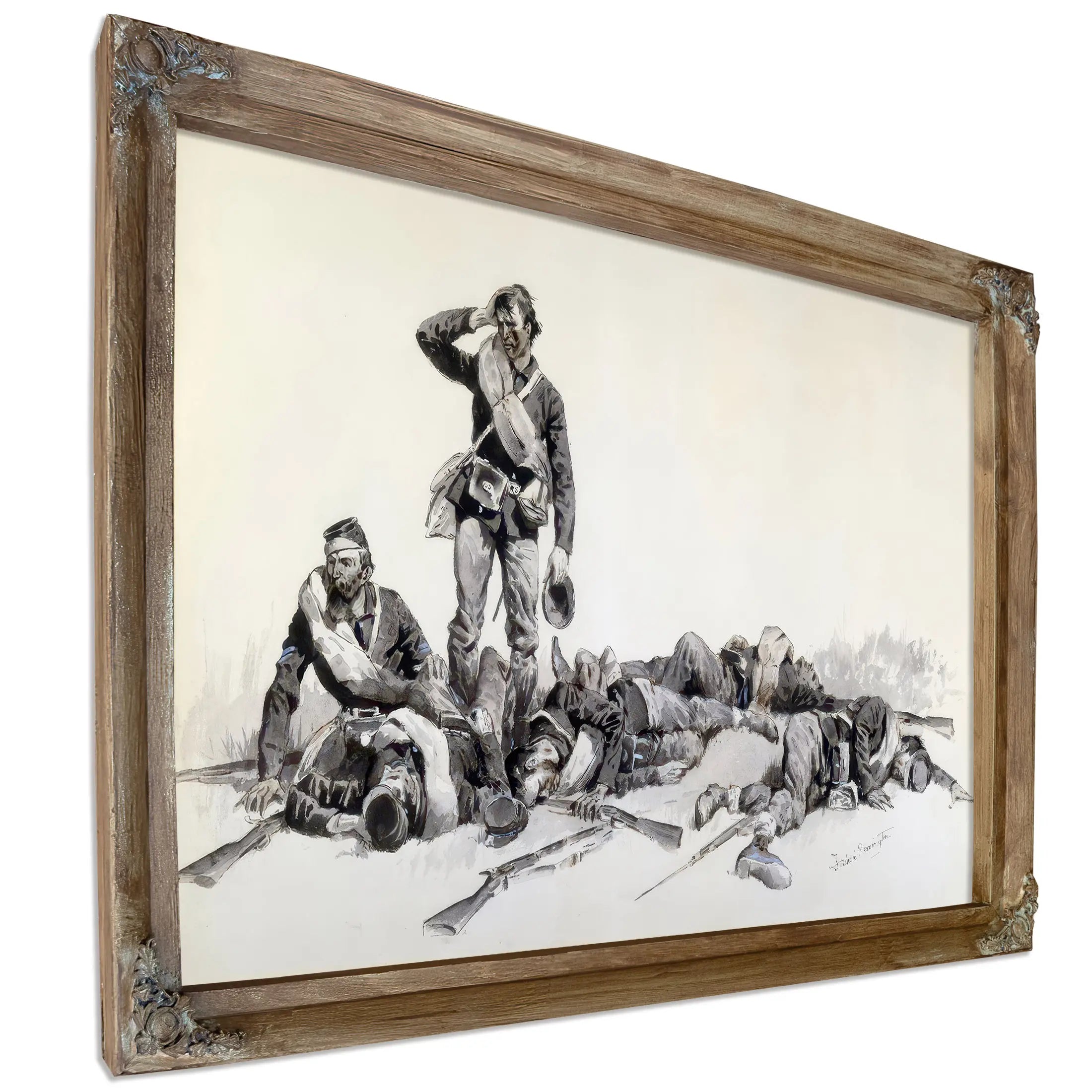 After The Battle by Frederic Remington