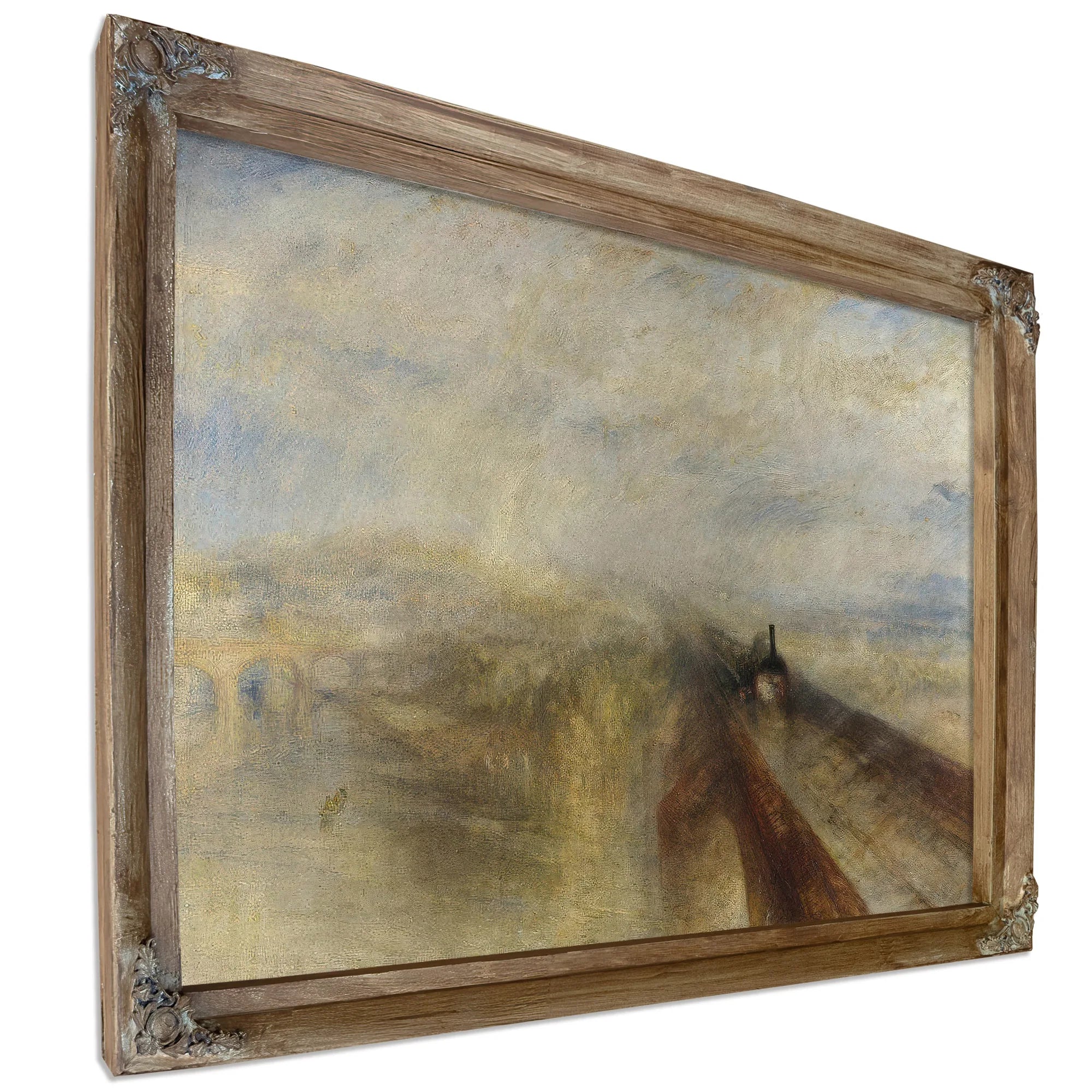 Rain Steam And Speed The Great Western Railway 1844 By Joseph Mallord William Turner Fine Art Print