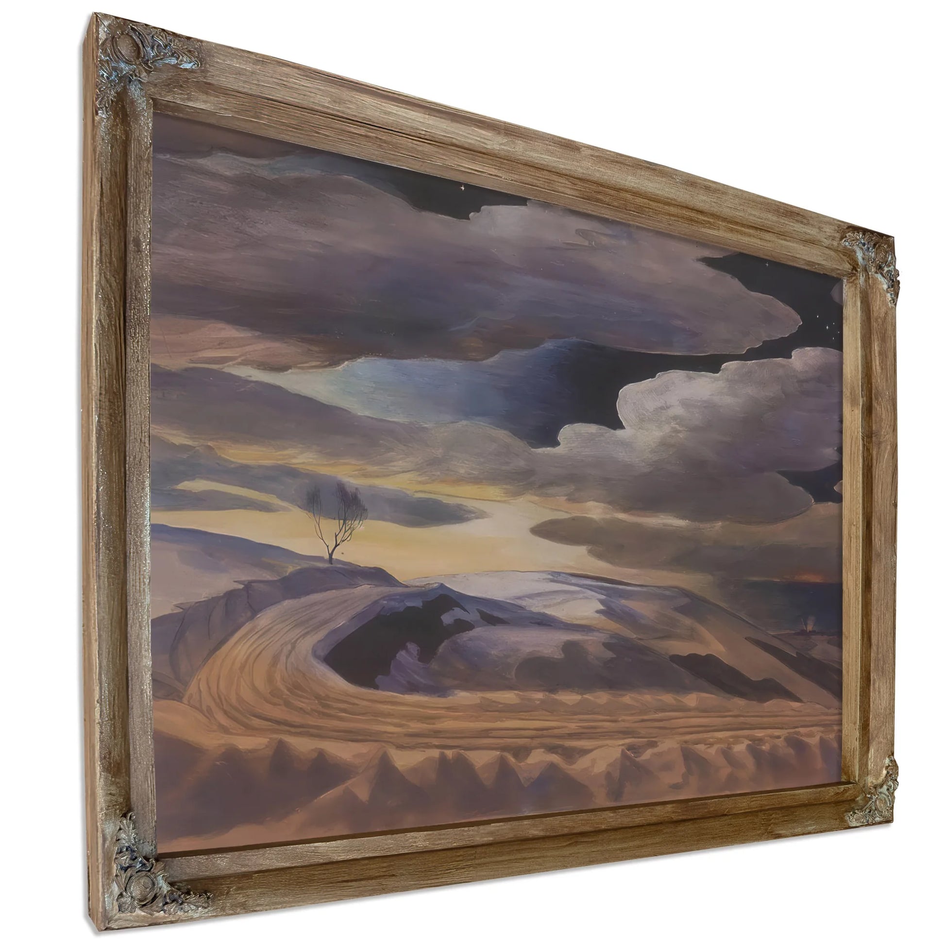 The Open Road By Charles Burchfield Fine Art Print