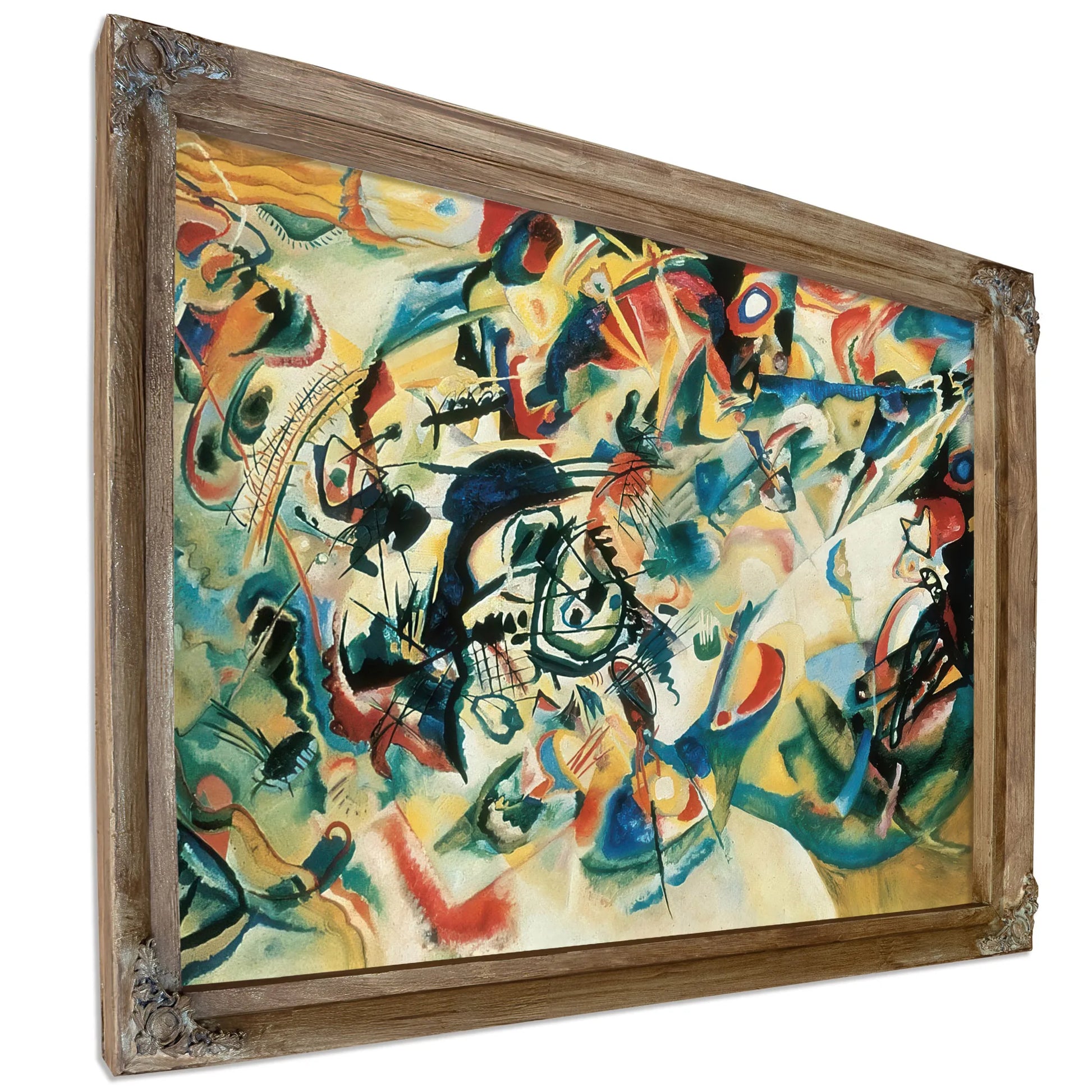 Composition Vii By Wassily Kandinsky Fine Art Print