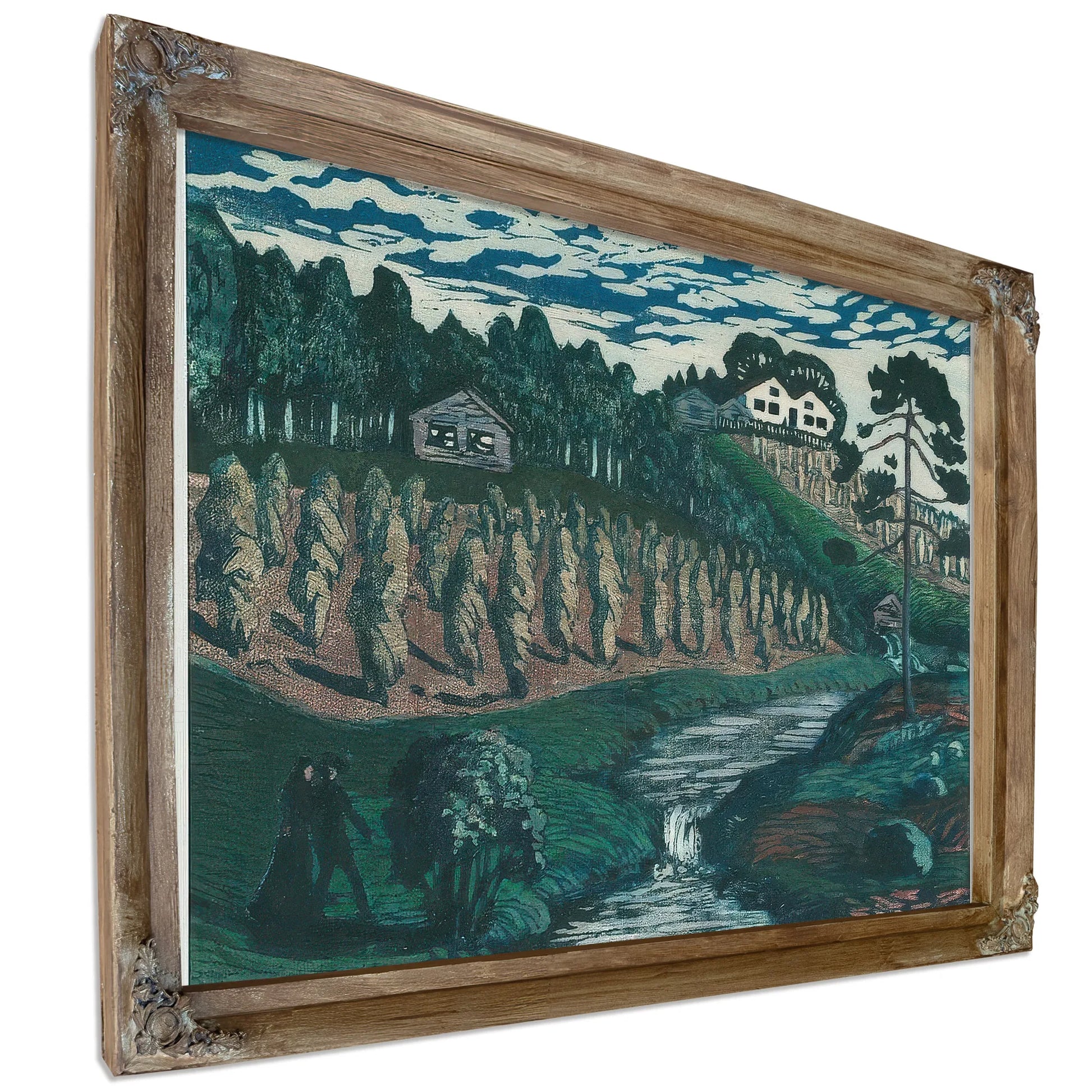 Large Stook 3 By Nicolai Astrup Fine Art Print
