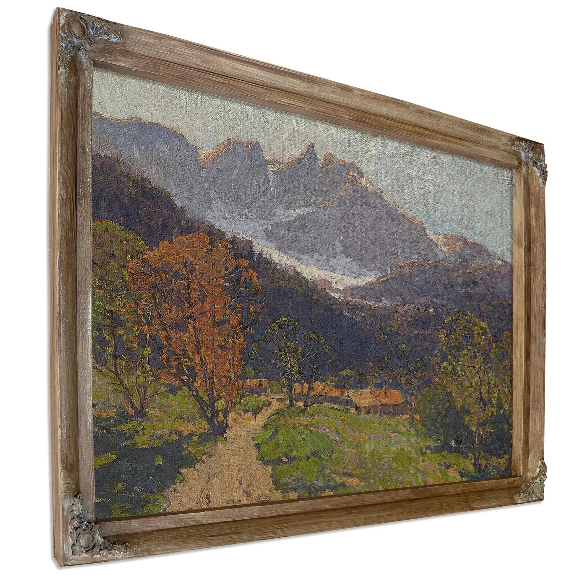 A Road To Alpine Homes By Edgar Payne Fine Art Print