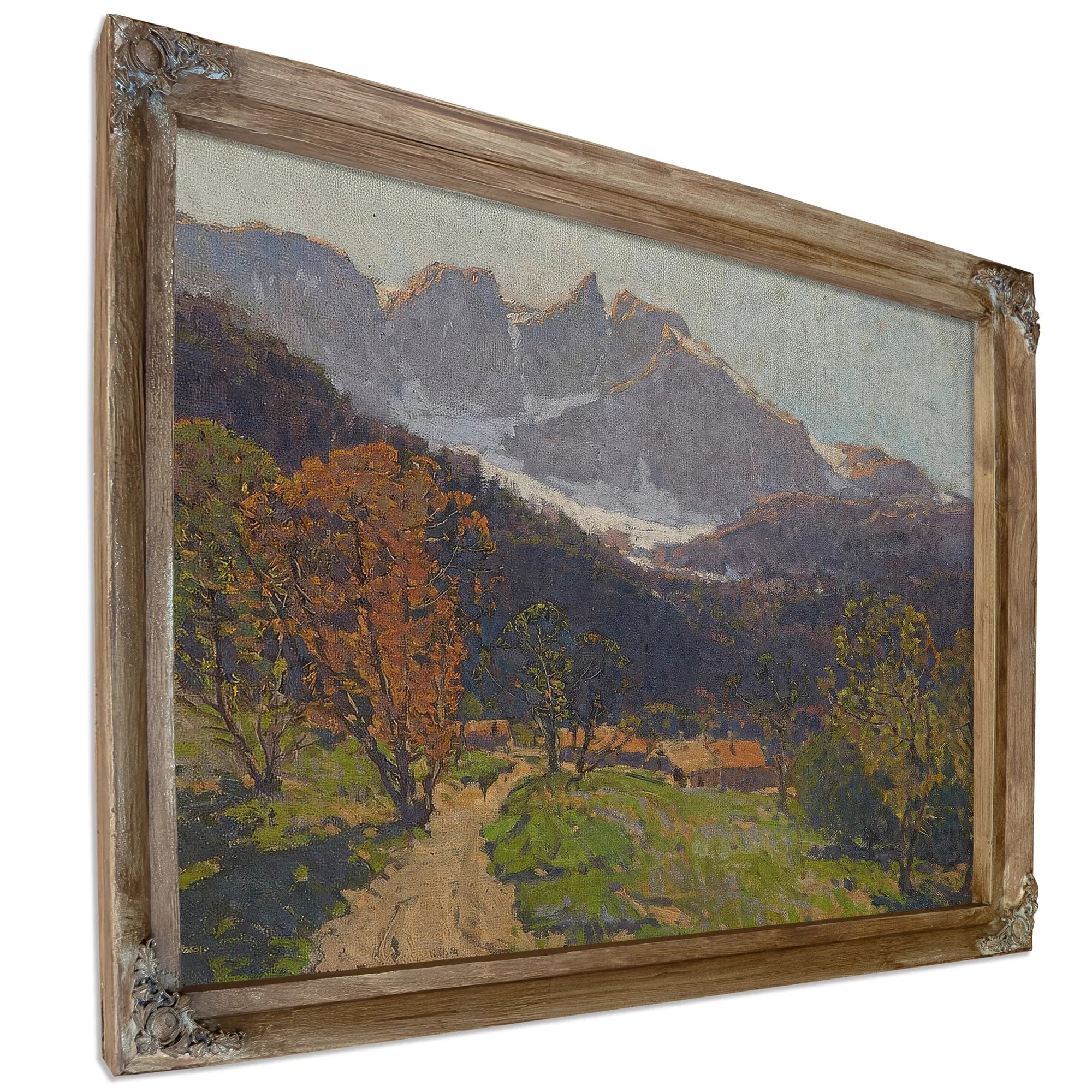 A Road To Alpine Homes By Edgar Payne Fine Art Print