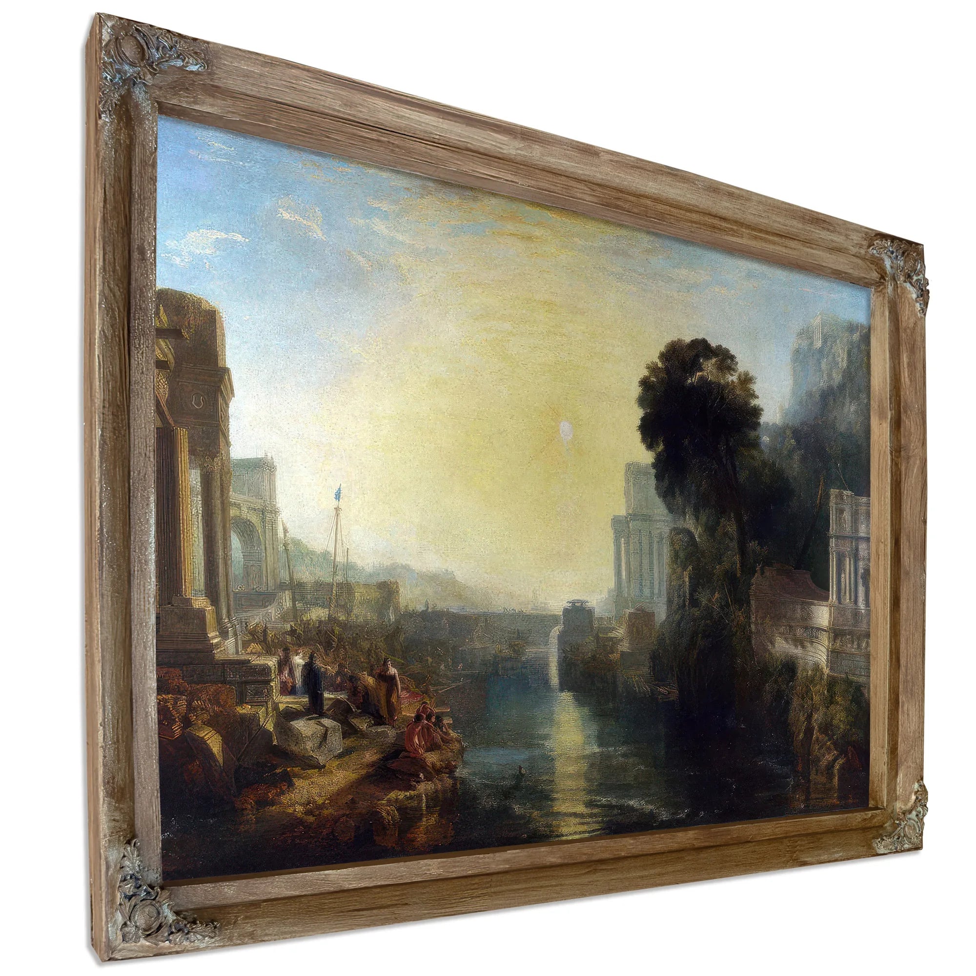Dido Building Carthage 1815 By Joseph Mallord William Turner Fine Art Print
