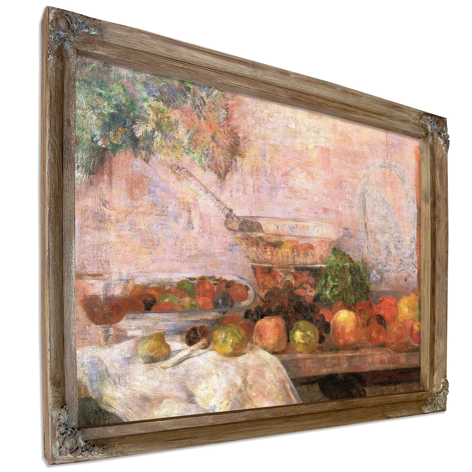 Still Life With Parrot By James Ensor Fine Art Print