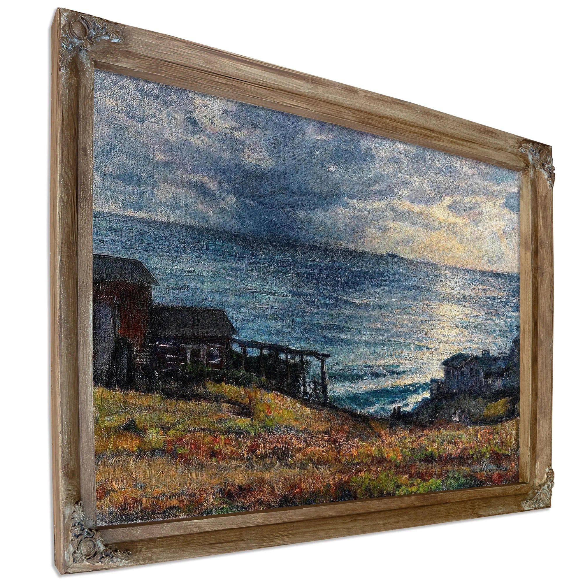 Laguna Coastal Scene By Joseph Kleitsch Fine Art Print