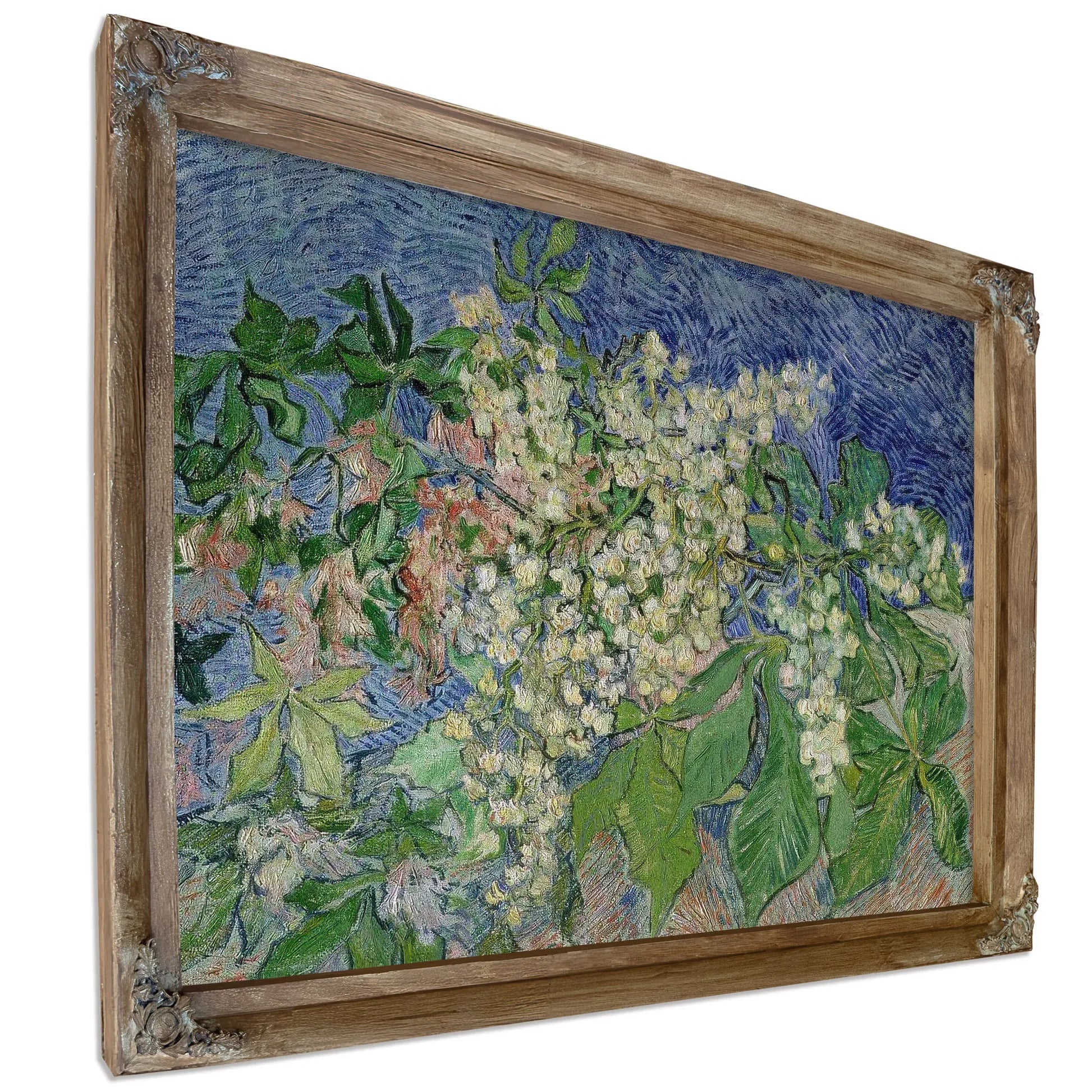 Blossoming Chestnut Branches By Vincent Van Gogh Fine Art Print