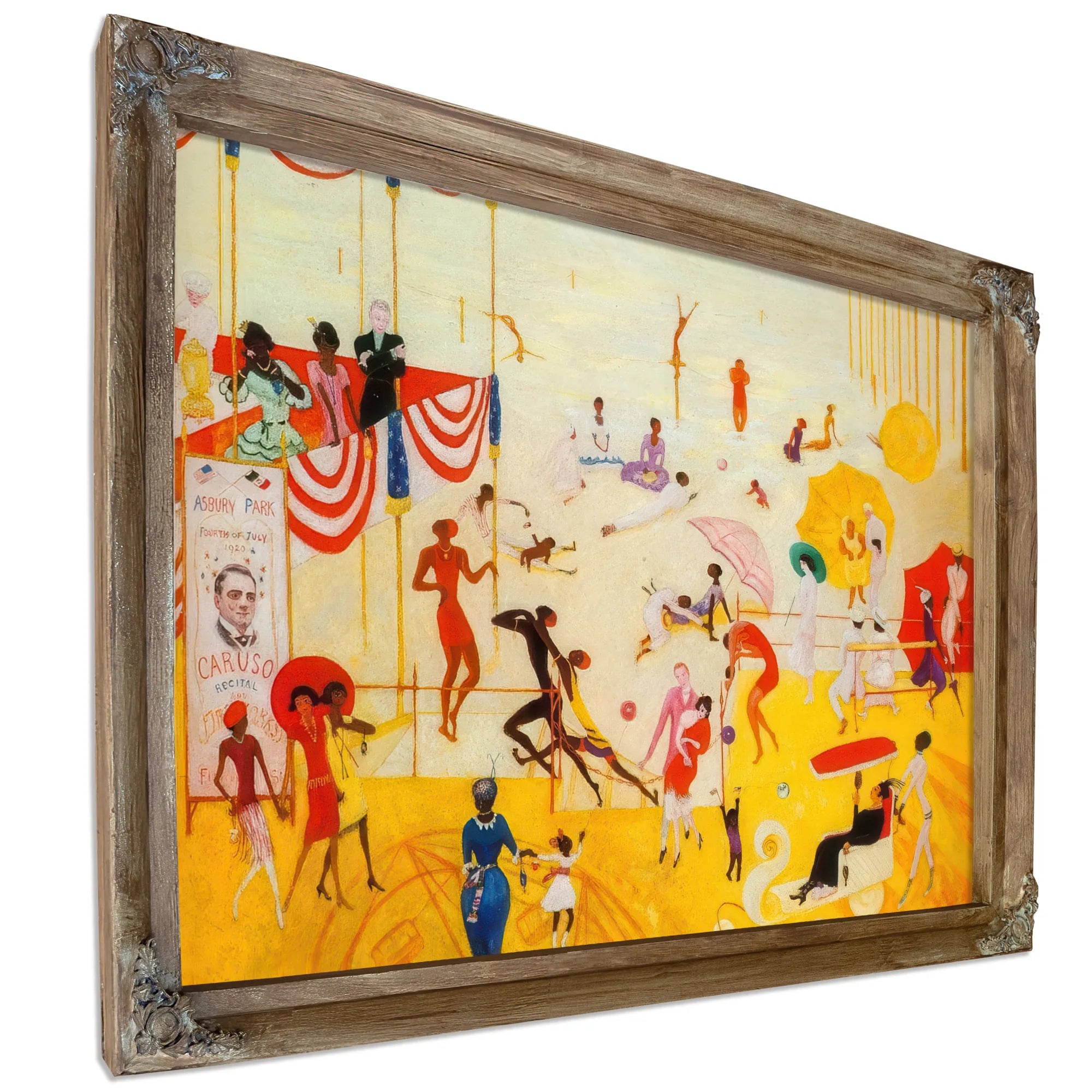 Asbury Park South By Florine Stettheimer Fine Art Print