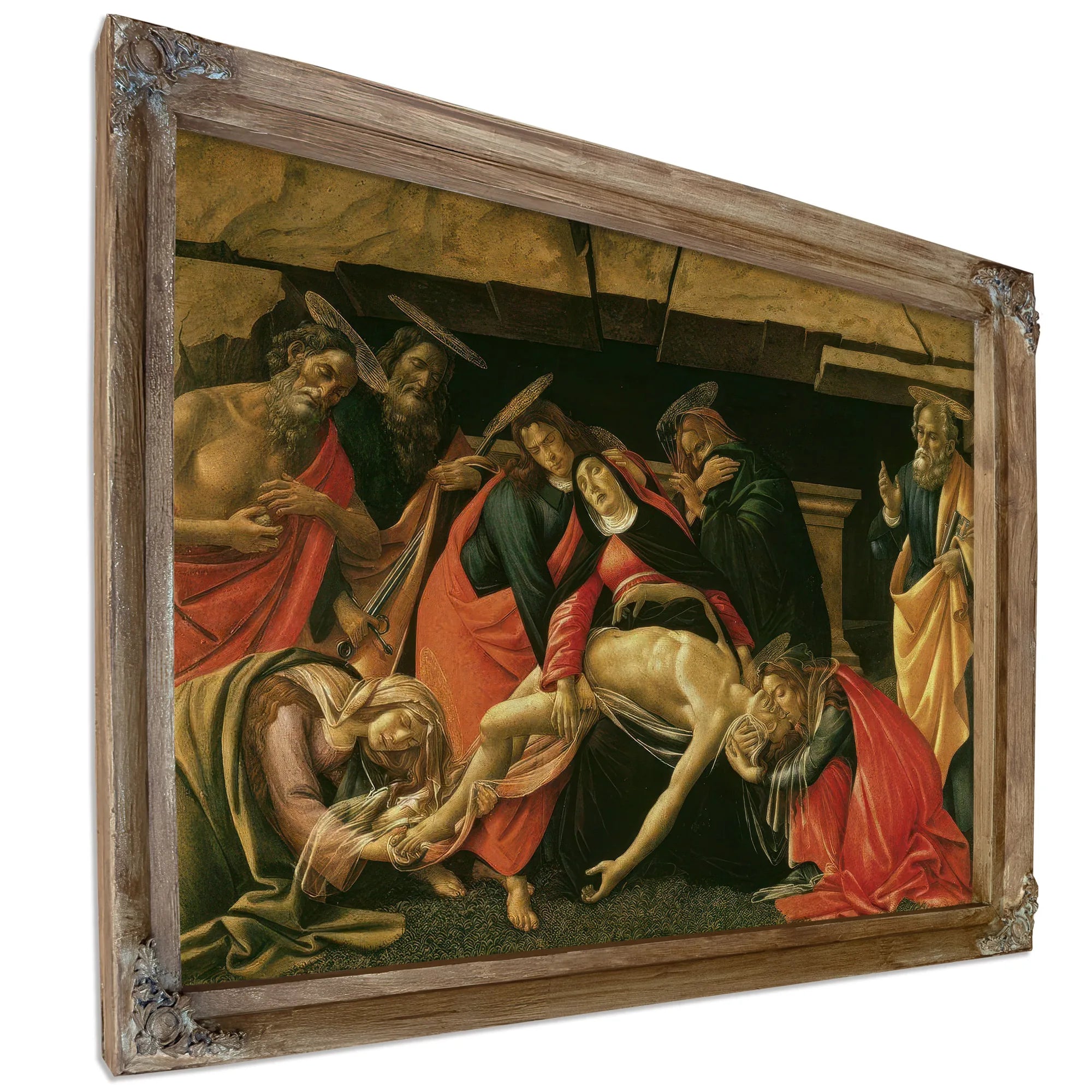 Lamentation Of Christ By Sandro Botticelli Fine Art Print