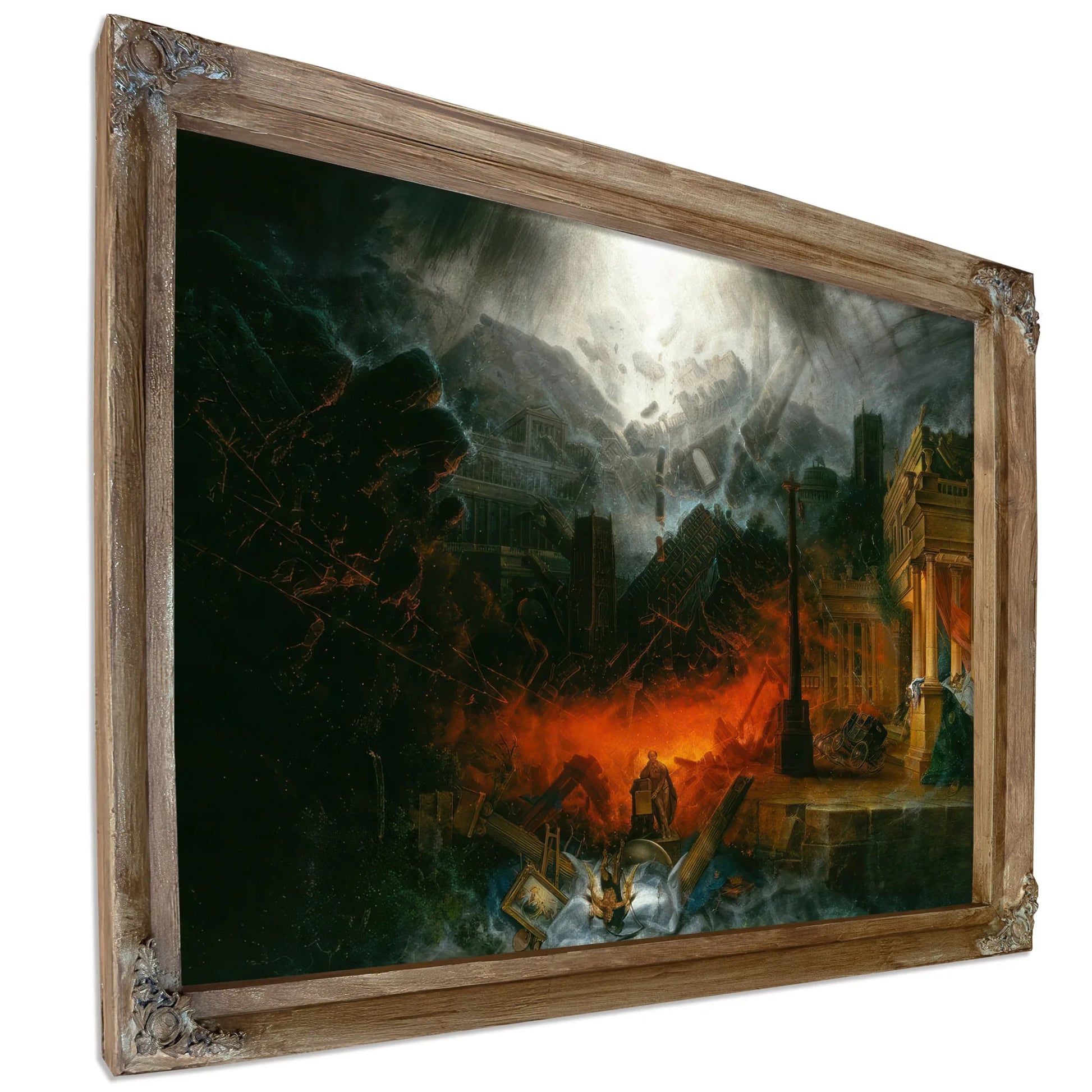 The Edge Of Doom By Colman Samuel Fine Art Print