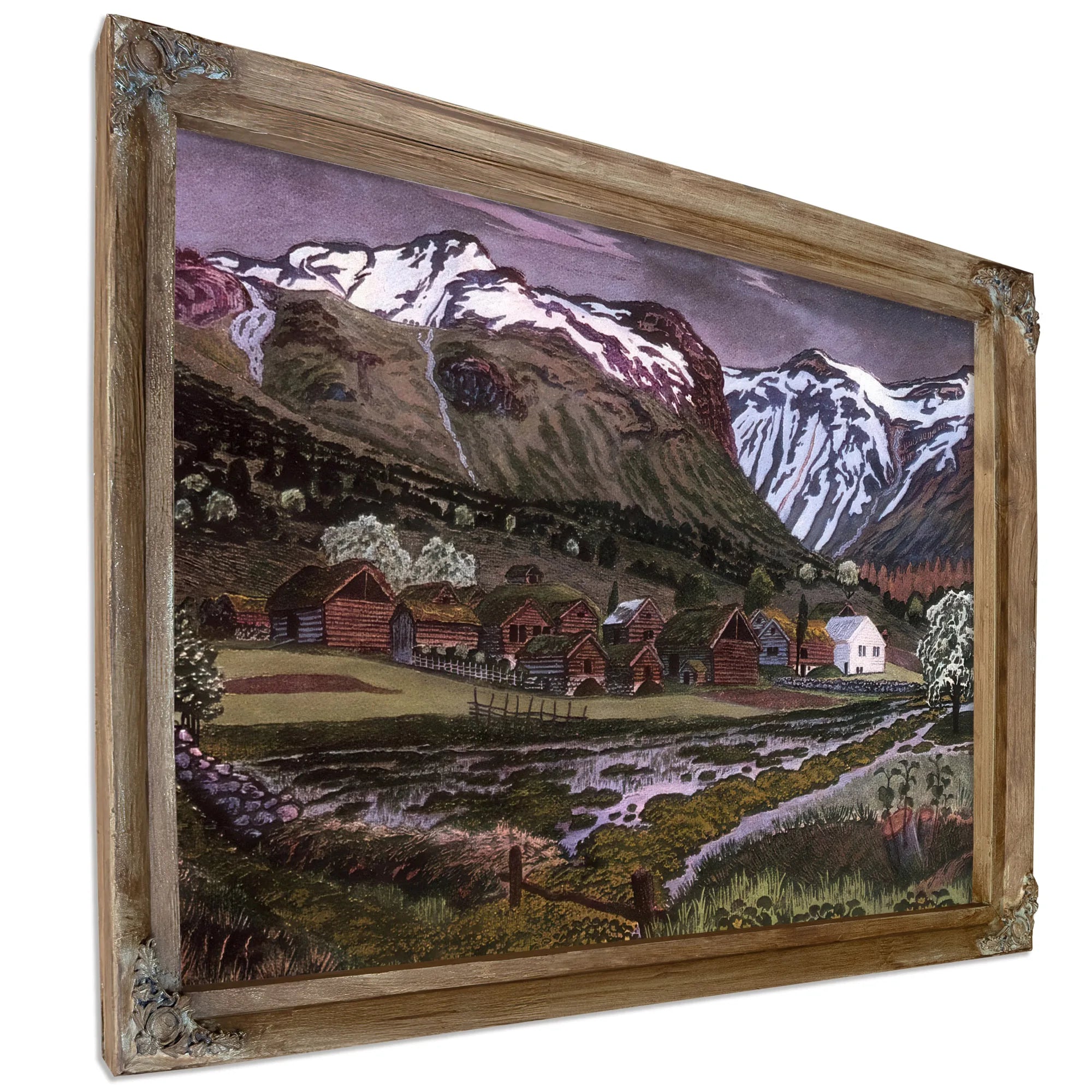 Marigold Night (Also Known As Soleienatt) By Nicolai Astrup Fine Art Print