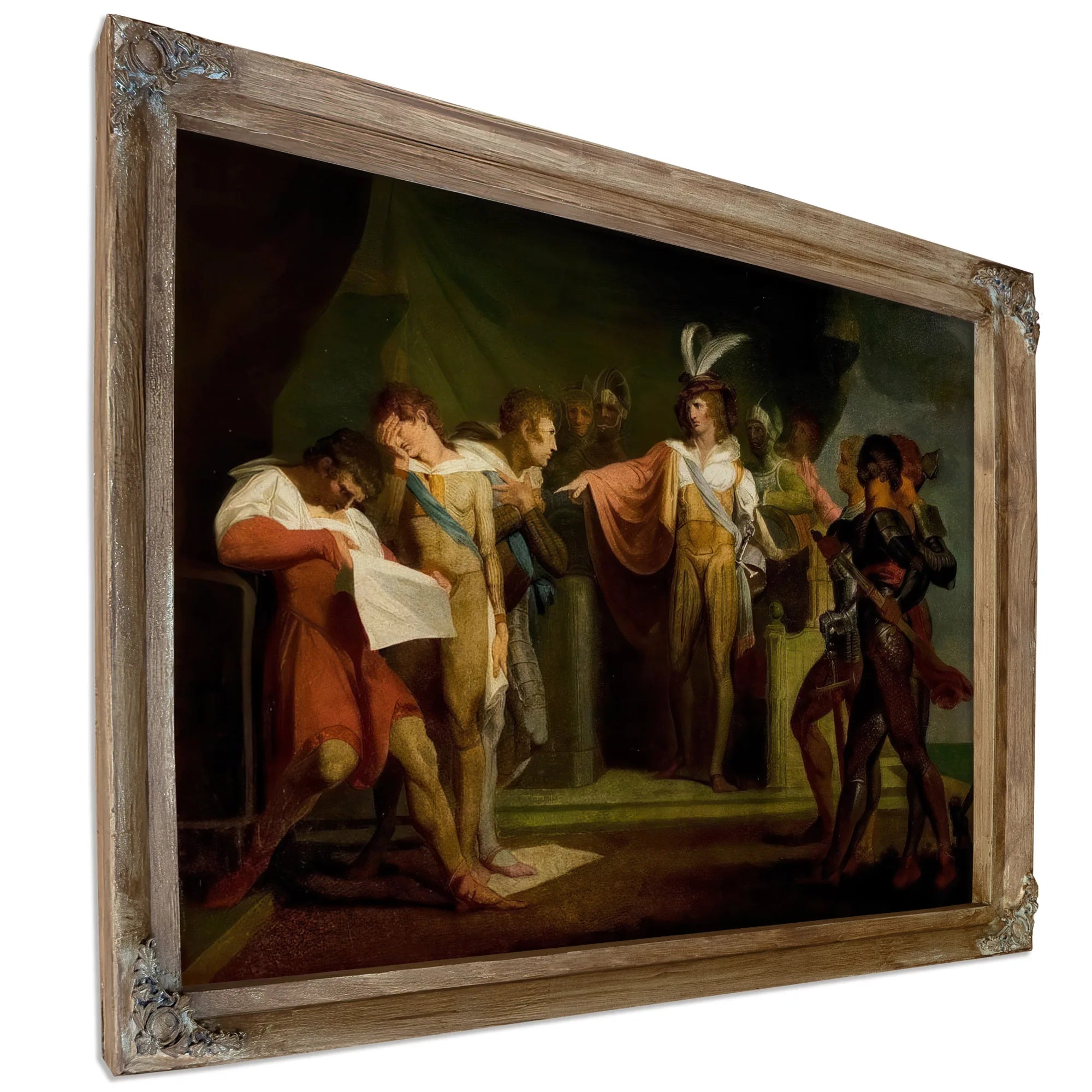 Henry V Discovering The Conspirators By Henry Fuseli Fine Art Print
