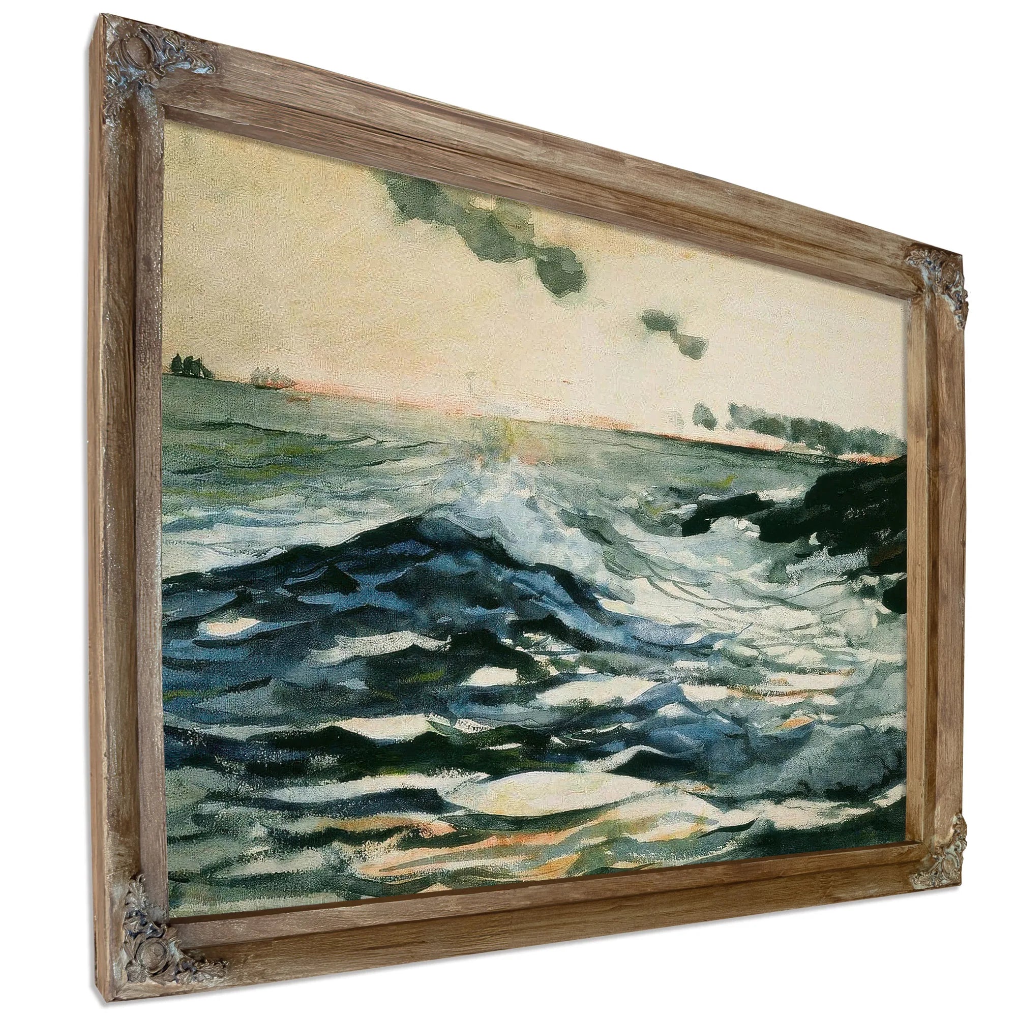 Sunset Prout's Neck By Winslow Homer Fine Art Print