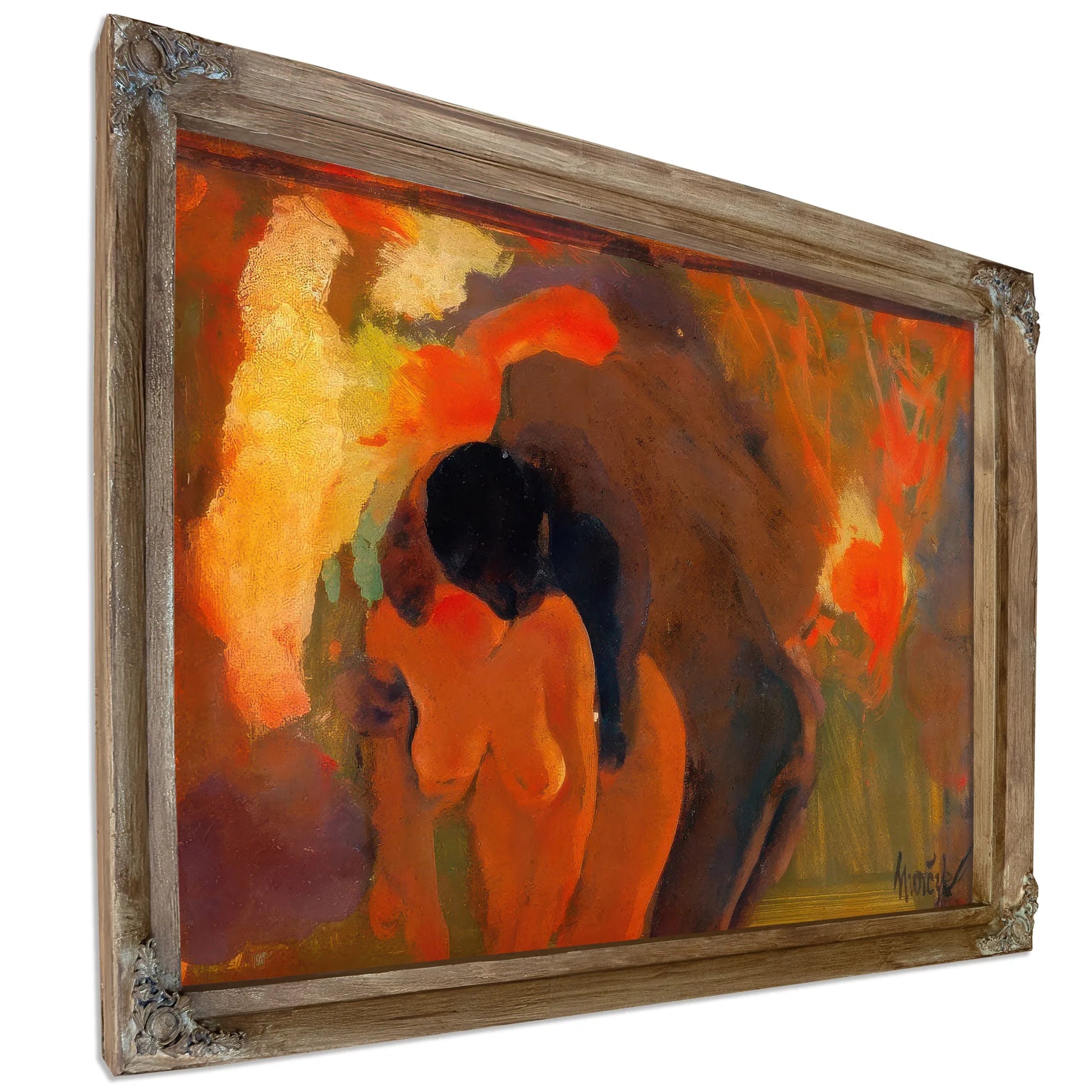 To Hell With Darwin By Maynard Dixon Fine Art Print