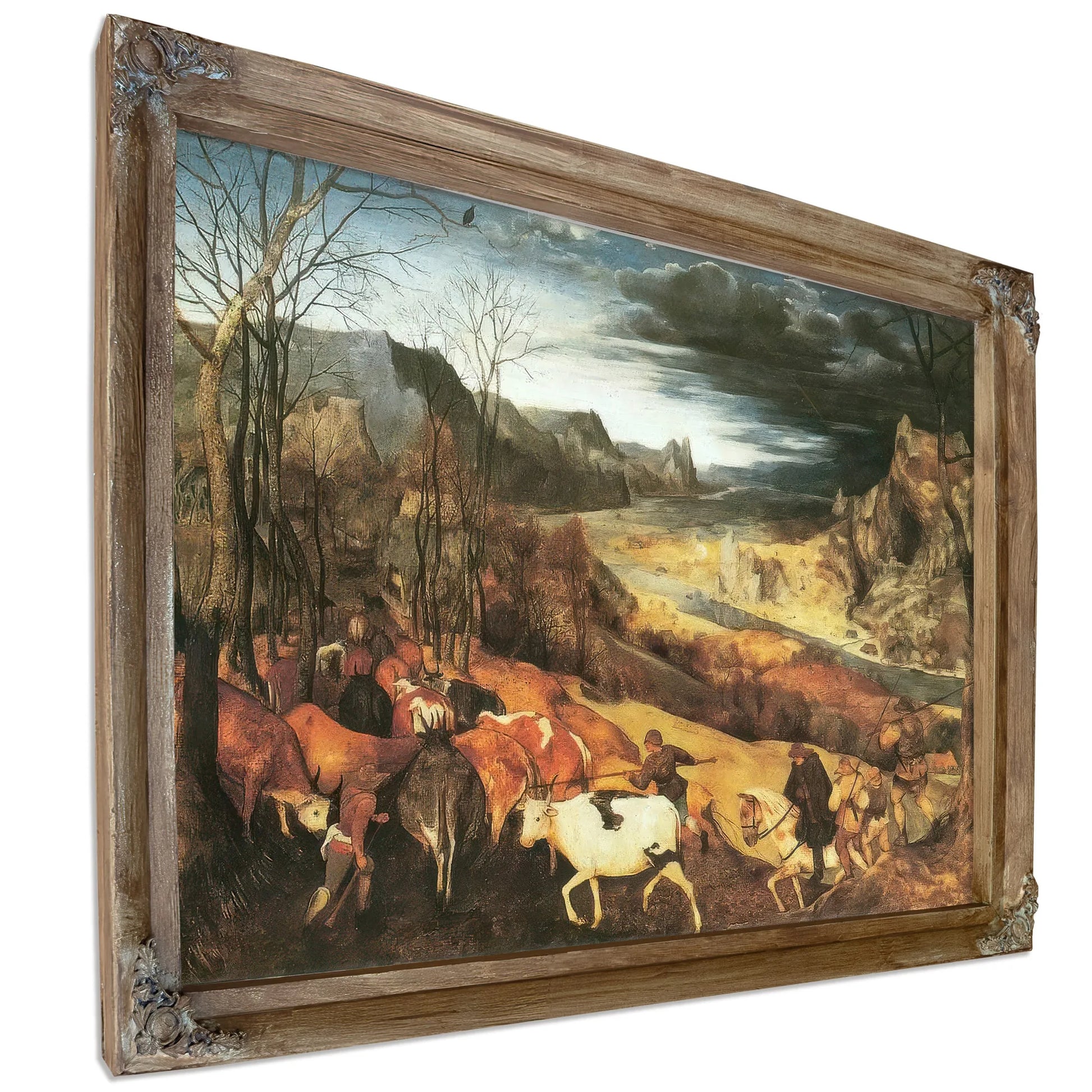 The Return Of The Herd 1565 By Pieter Bruegel Fine Art Print