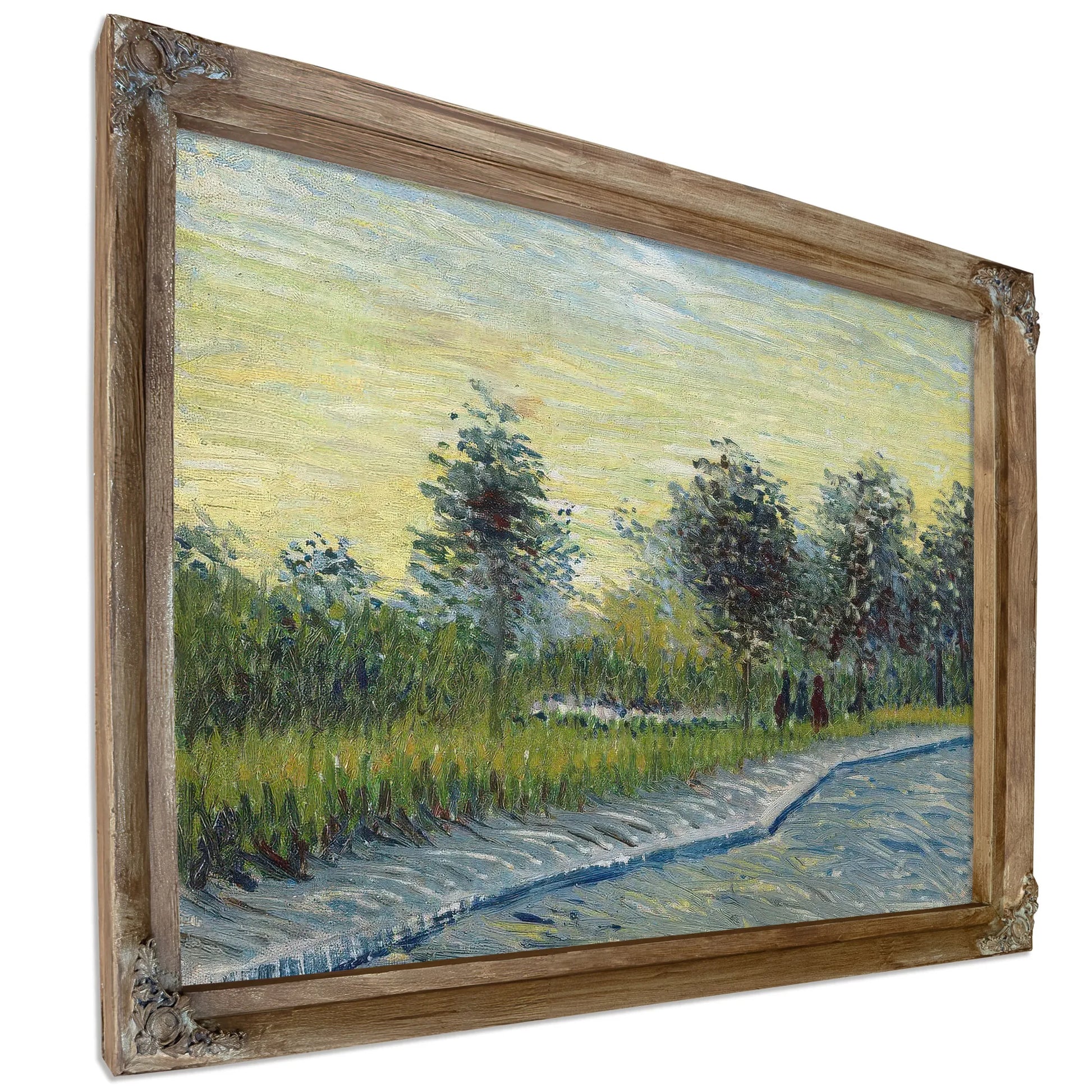 Square Saint Pierre At Sunset By Vincent Van Gogh Fine Art Print