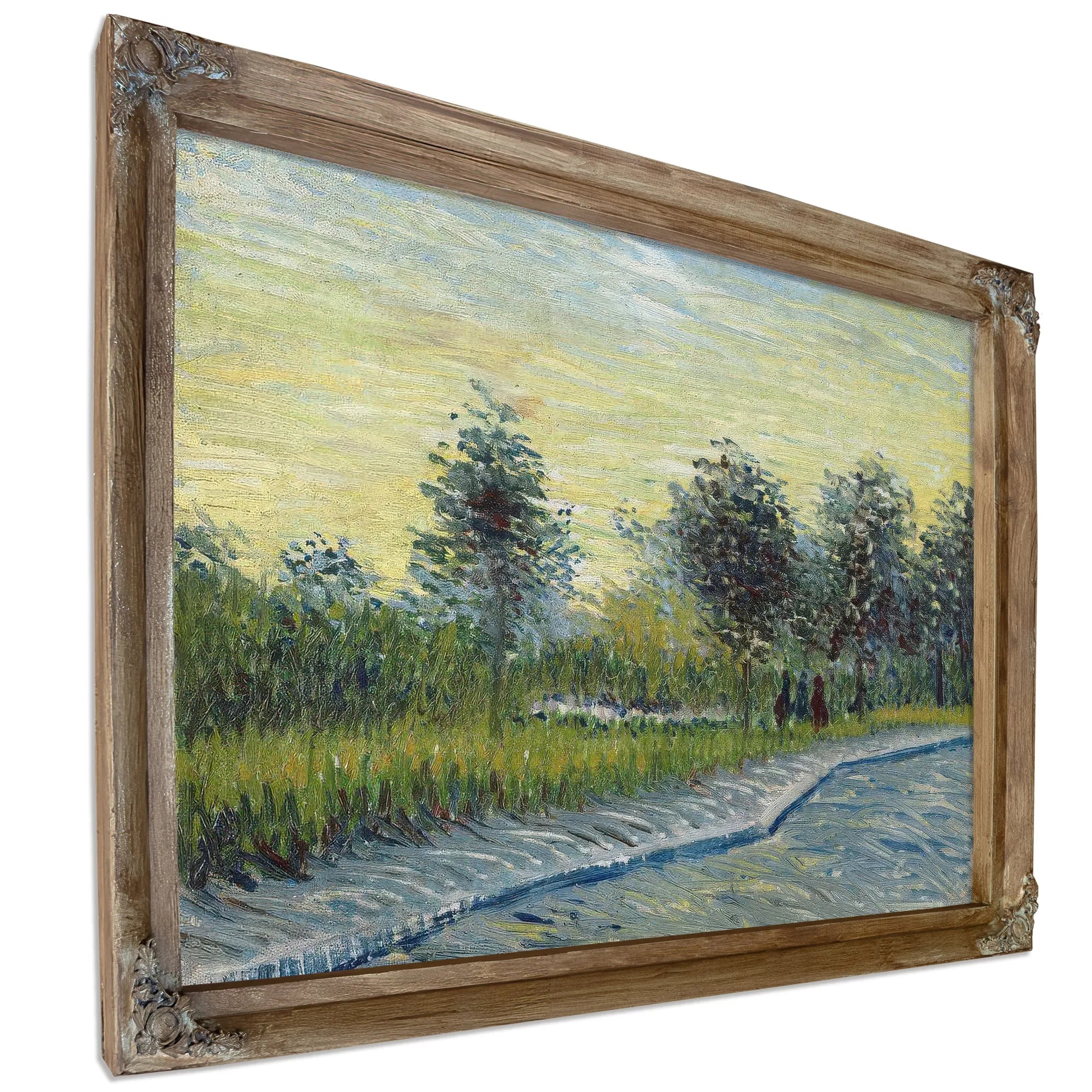 Square Saint Pierre At Sunset By Vincent Van Gogh Fine Art Print