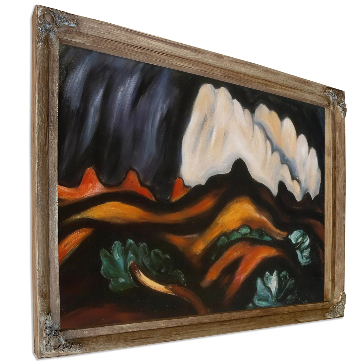 New Mexico Recollections Storm By Marsden Hartley Fine Art Print