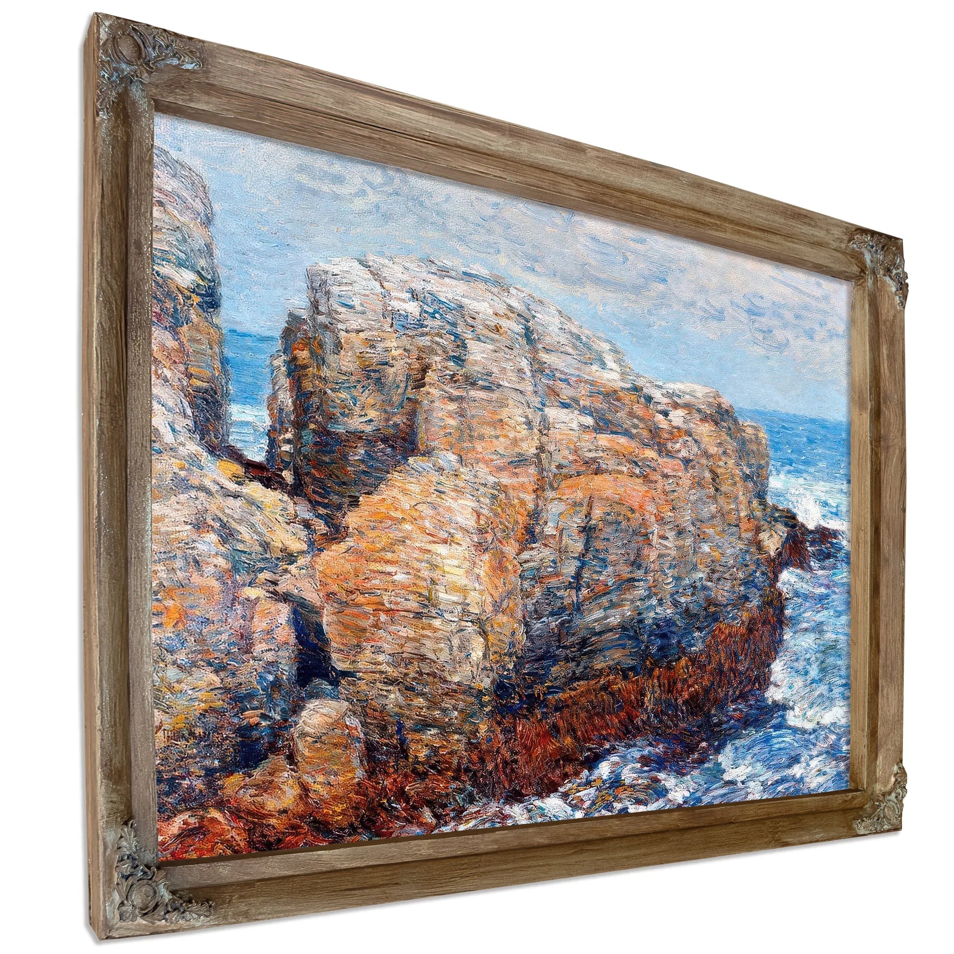 Sylph's Rock Appledore By Childe Hassam Fine Art Print