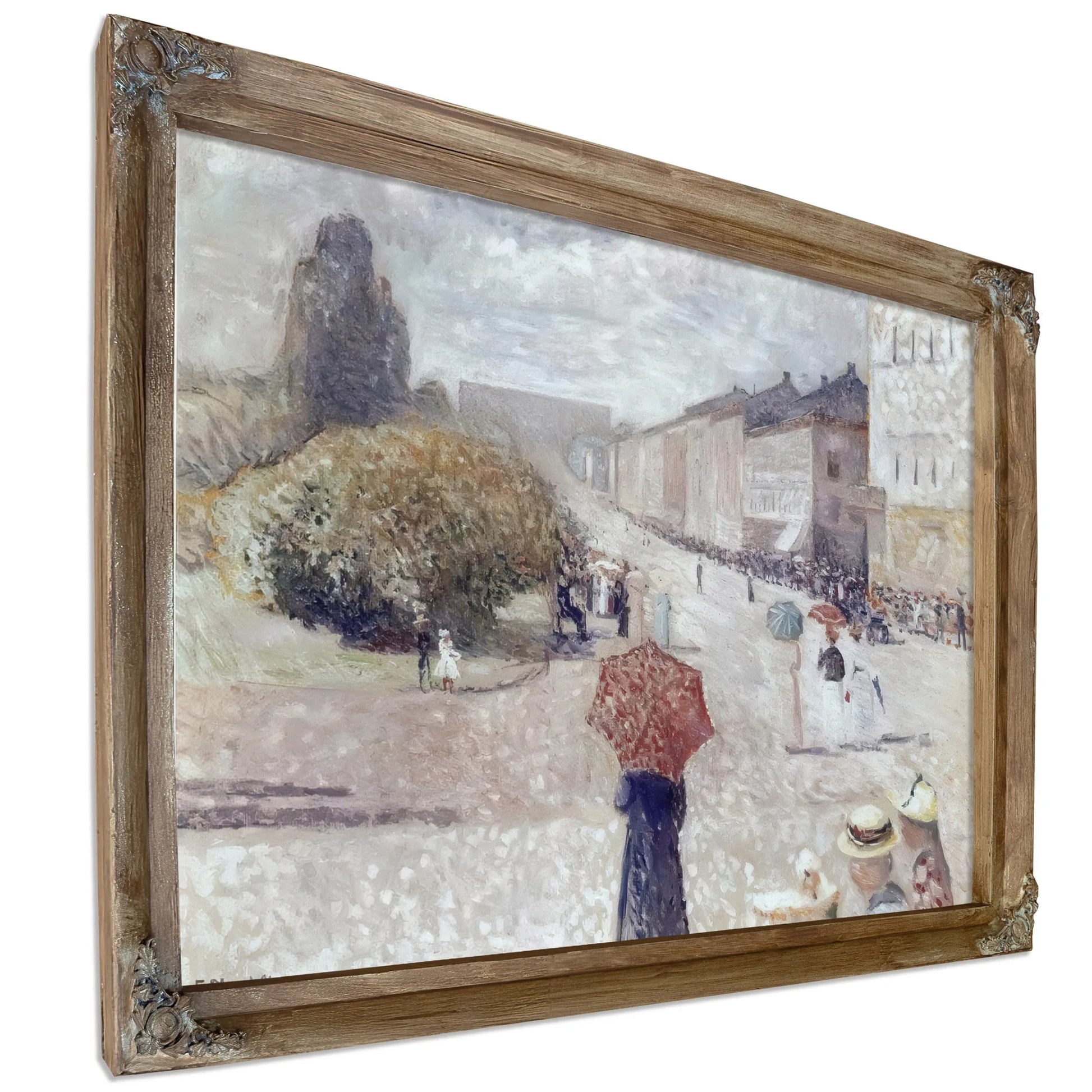 Spring Day On Karl Johan 1890 By Edvard Munch Fine Art Print