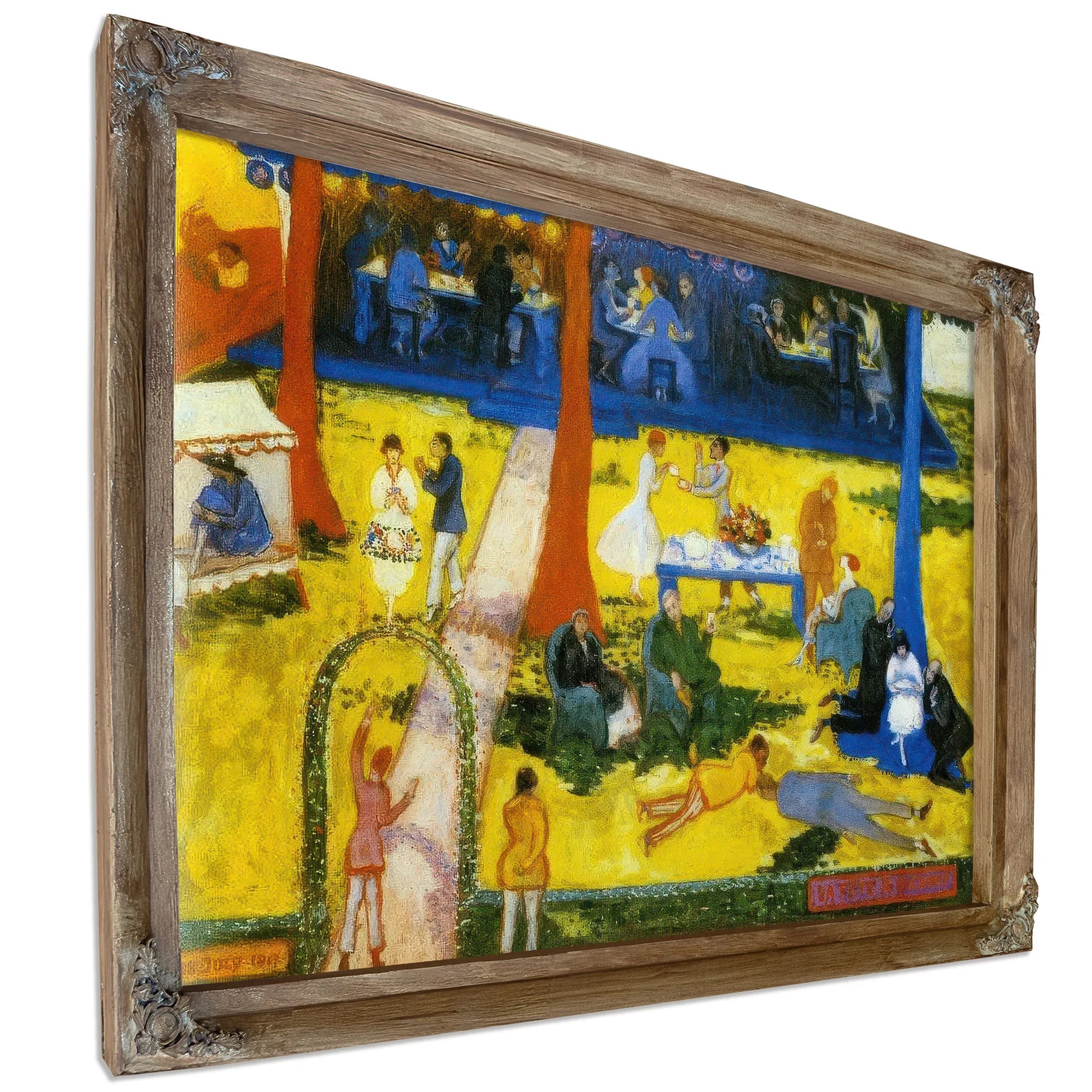 La Fete O Duchamp By Florine Stettheimer Fine Art Print