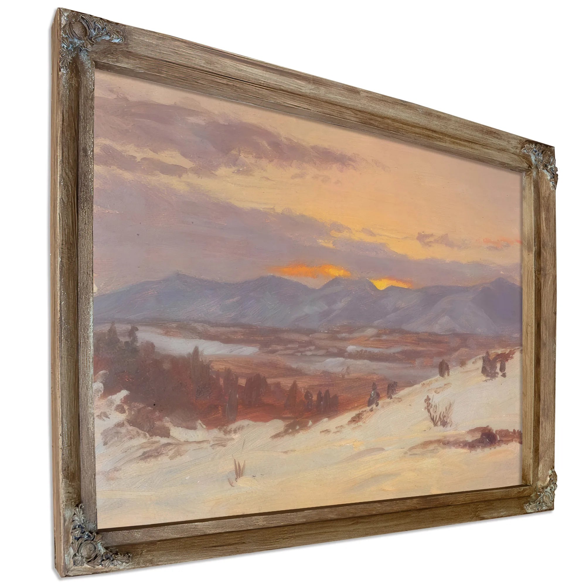 Cosy Cottage By Frederic Edwin Church Fine Art Print
