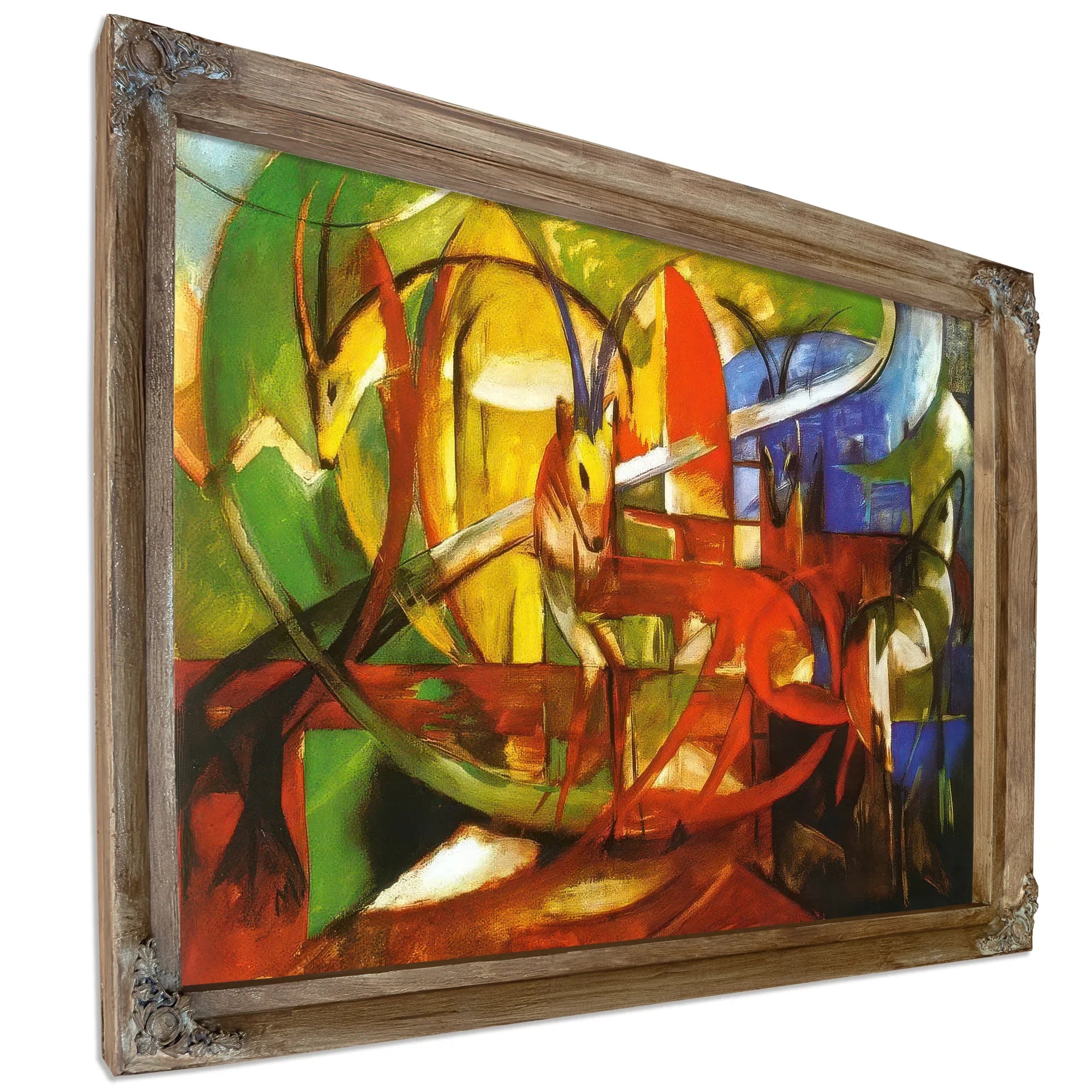 Gazelles By Franz Marc Fine Art Print