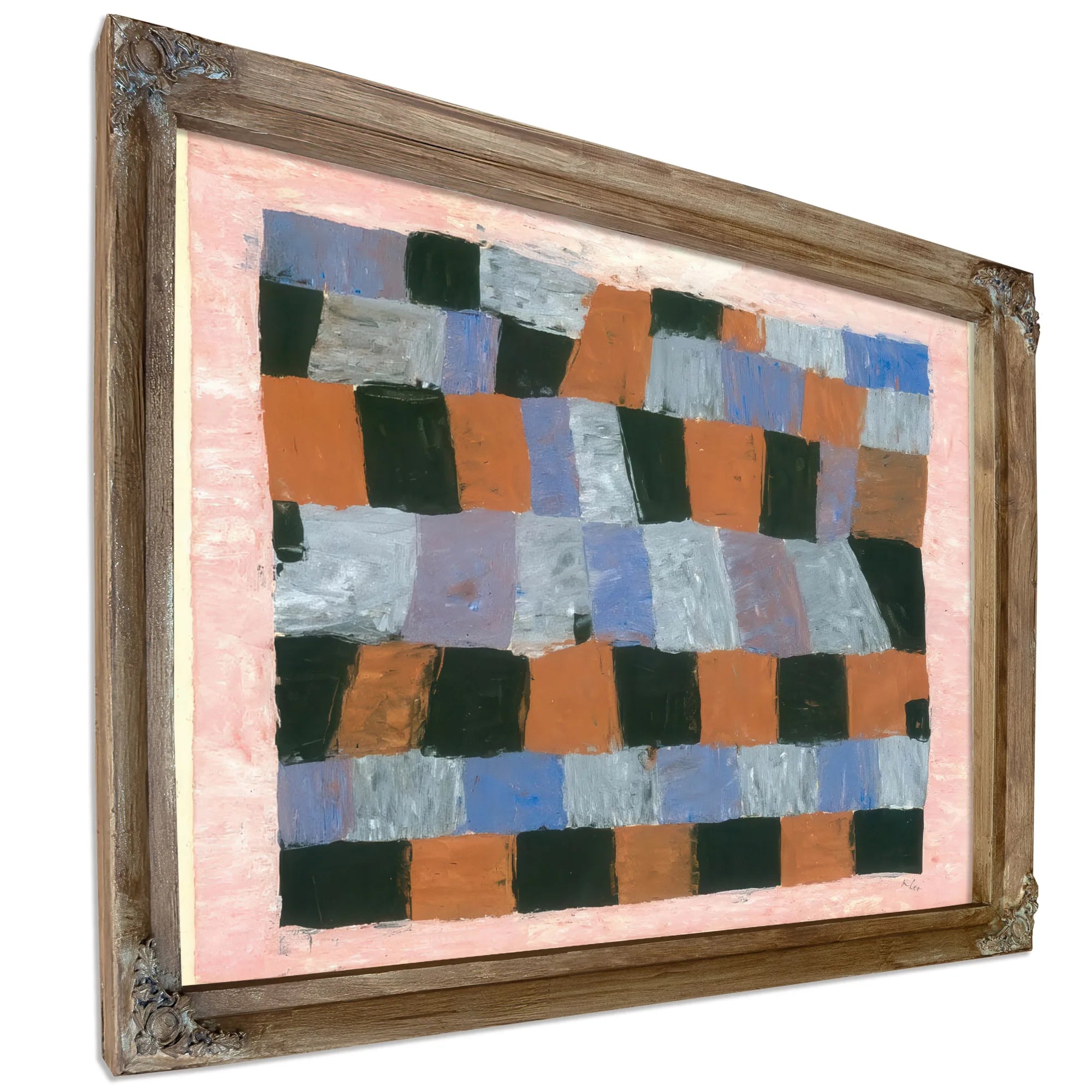 Rhyhmical Severer And Freer 1930 O 9( 59) By Paul Klee Fine Art Print