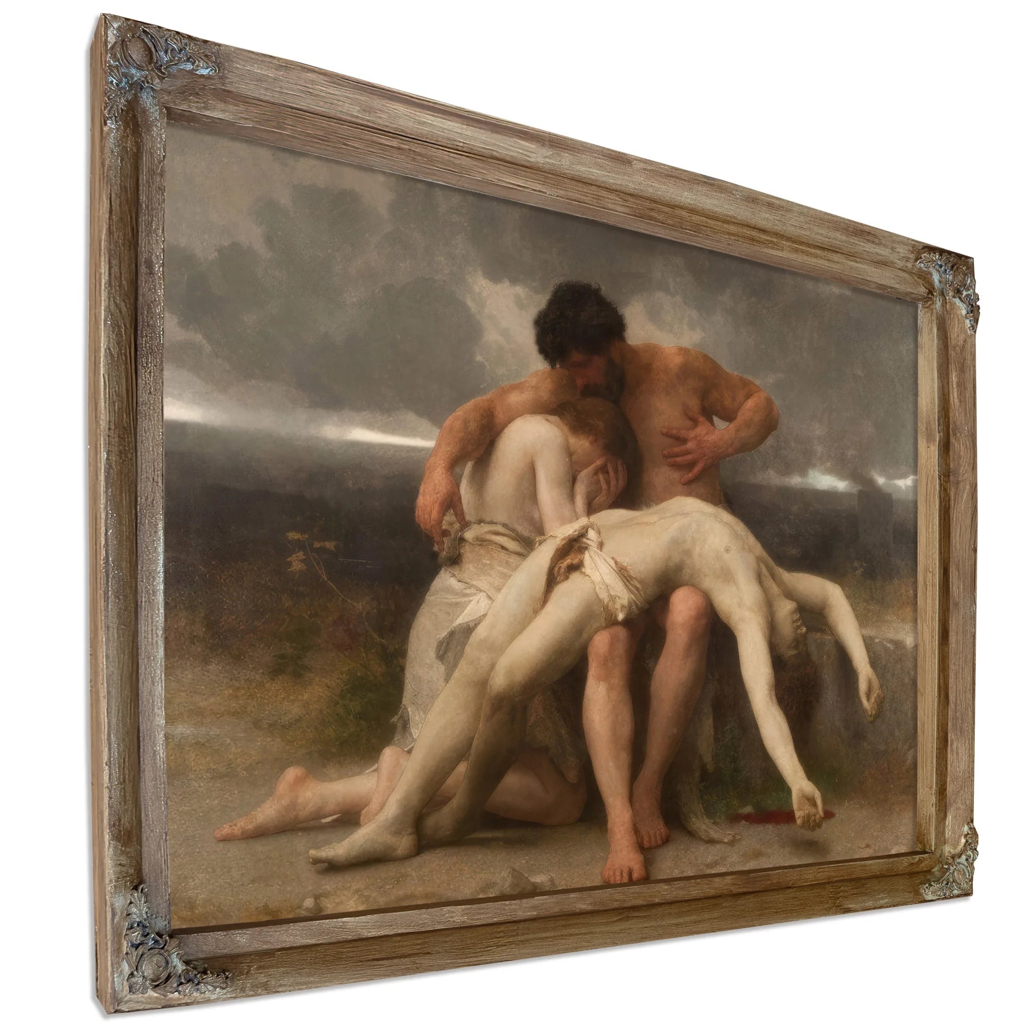 The First Mourning 1888 By William Adolphe Bouguereau Fine Art Print