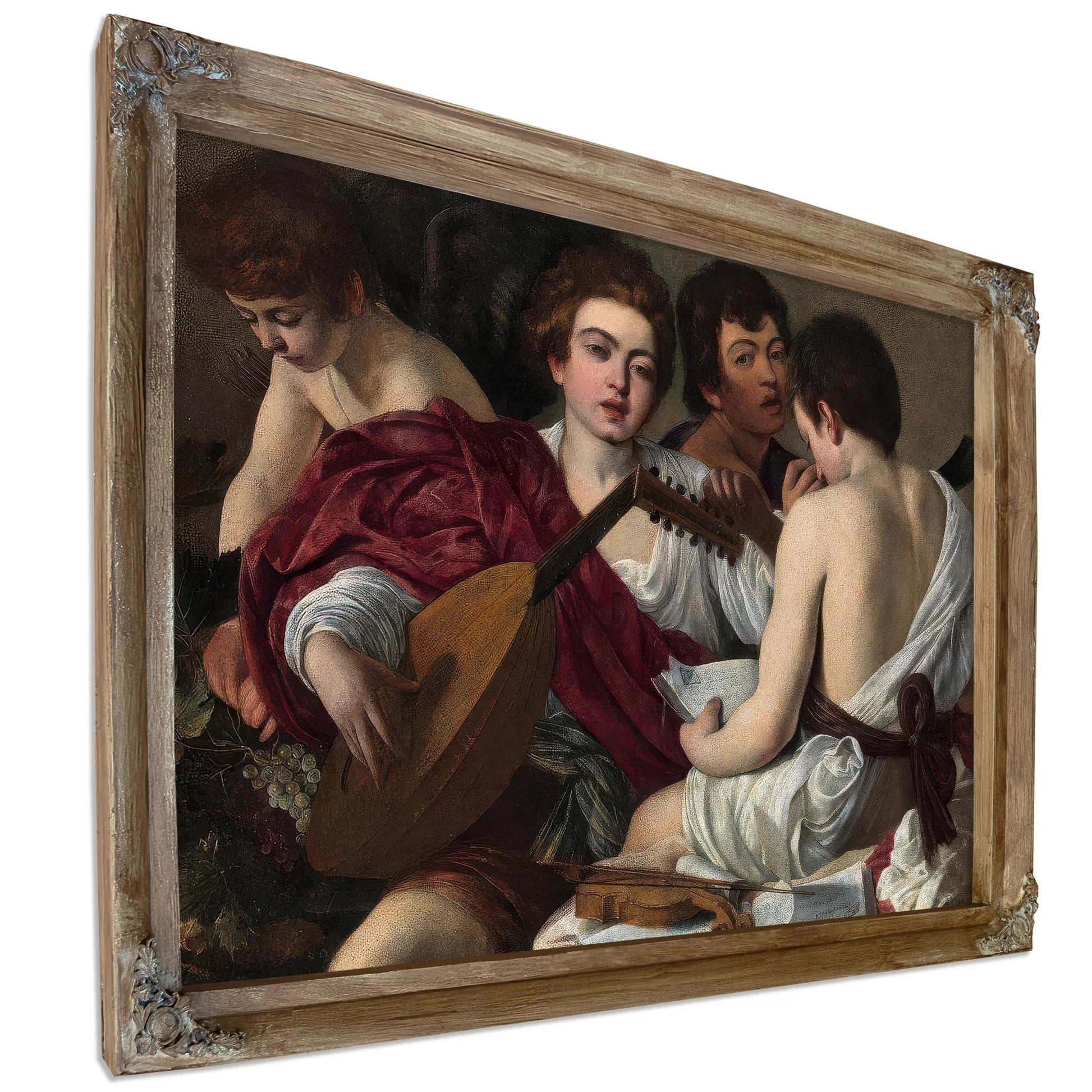 The Musicians 1595 By Caravaggio Fine Art Print