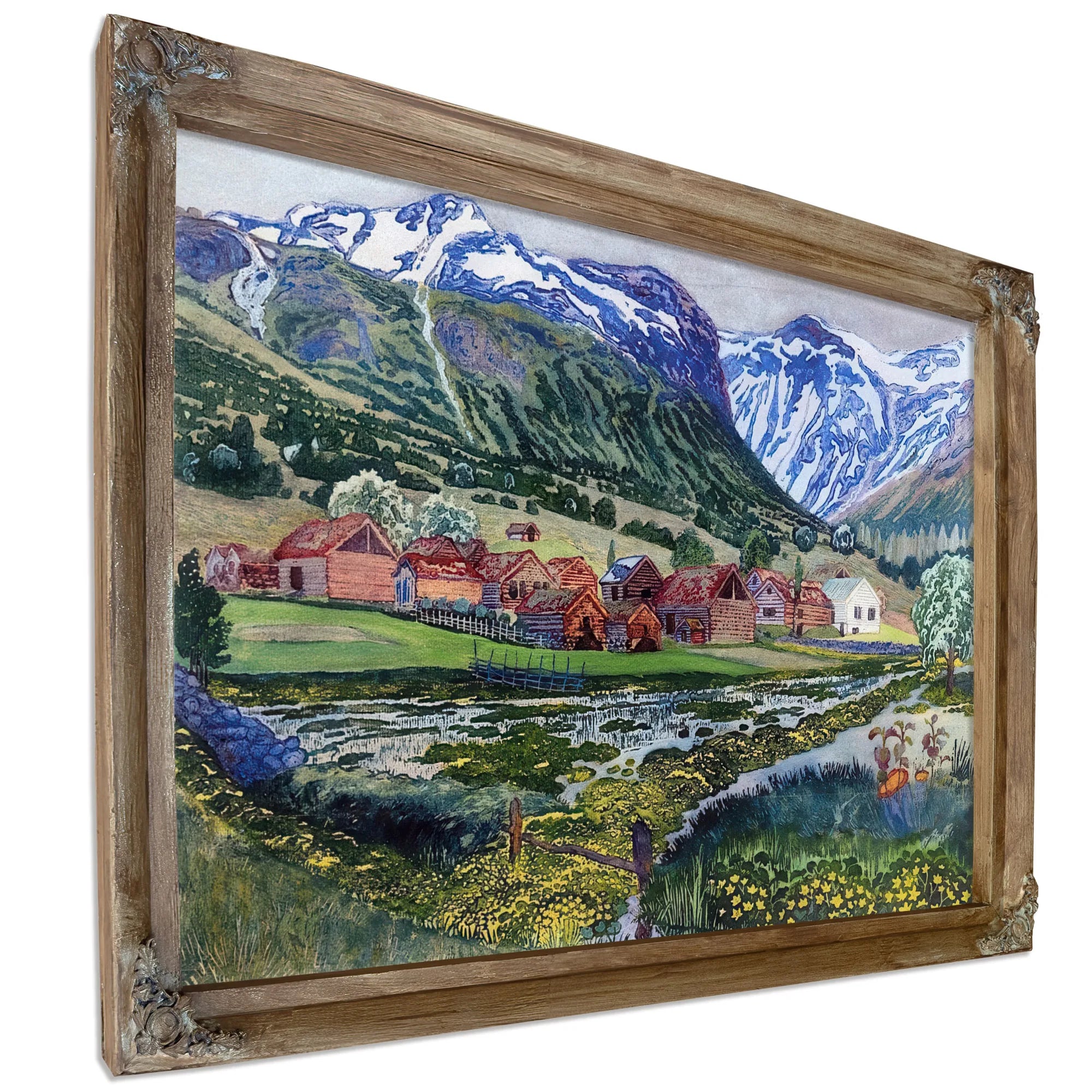 Marsh Marigold Night By Nicolai Astrup Fine Art Print