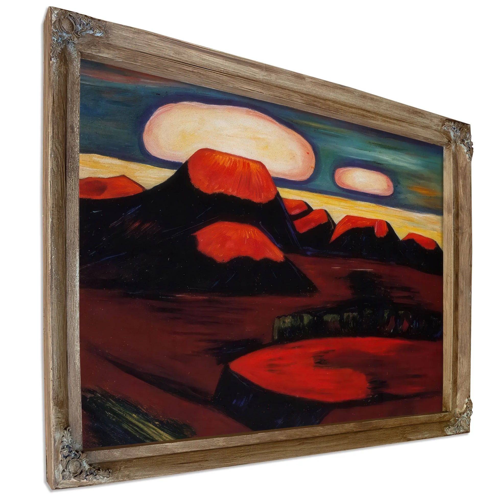 Earth Cooling Mexico By Marsden Hartley Fine Art Print