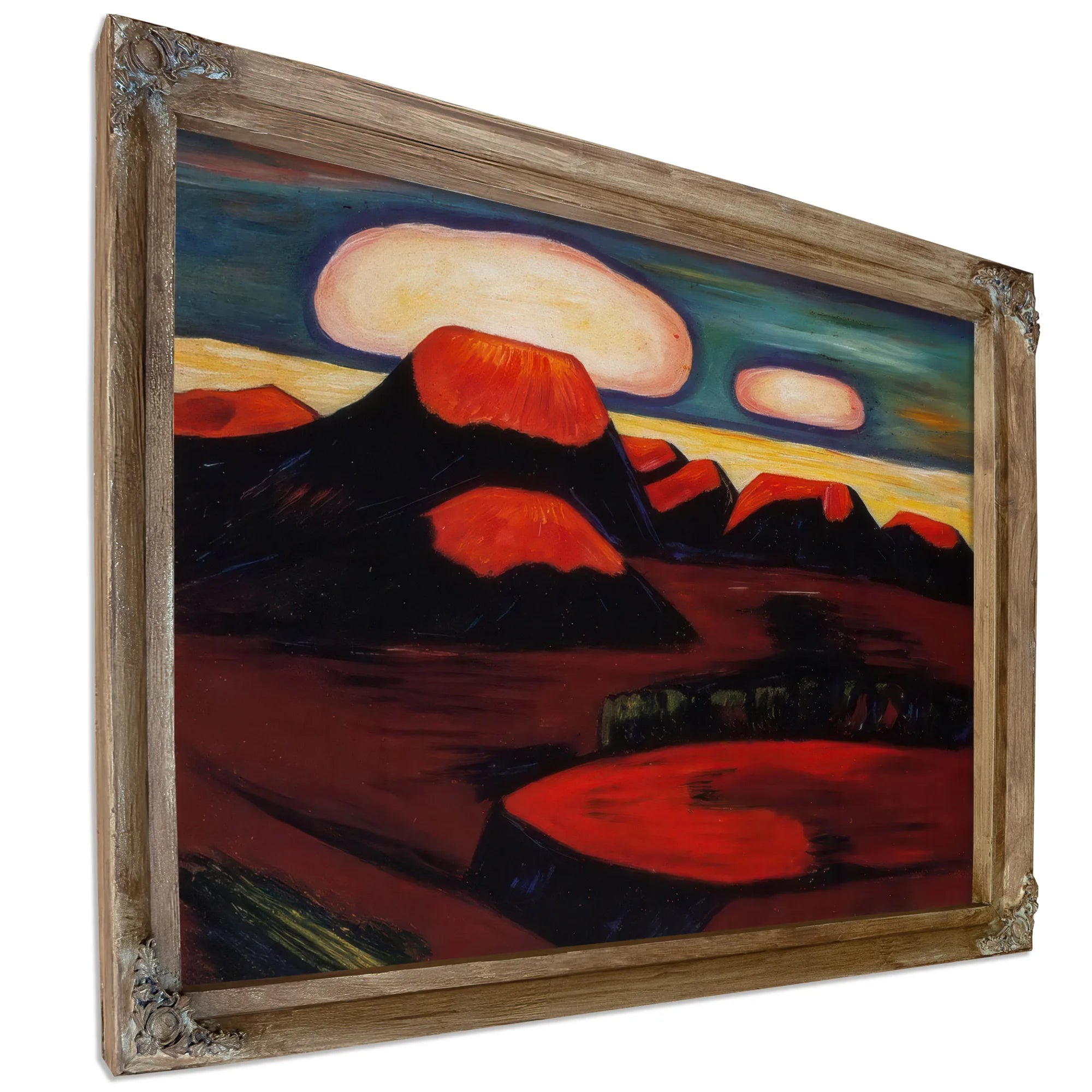 Earth Cooling Mexico By Marsden Hartley Fine Art Print