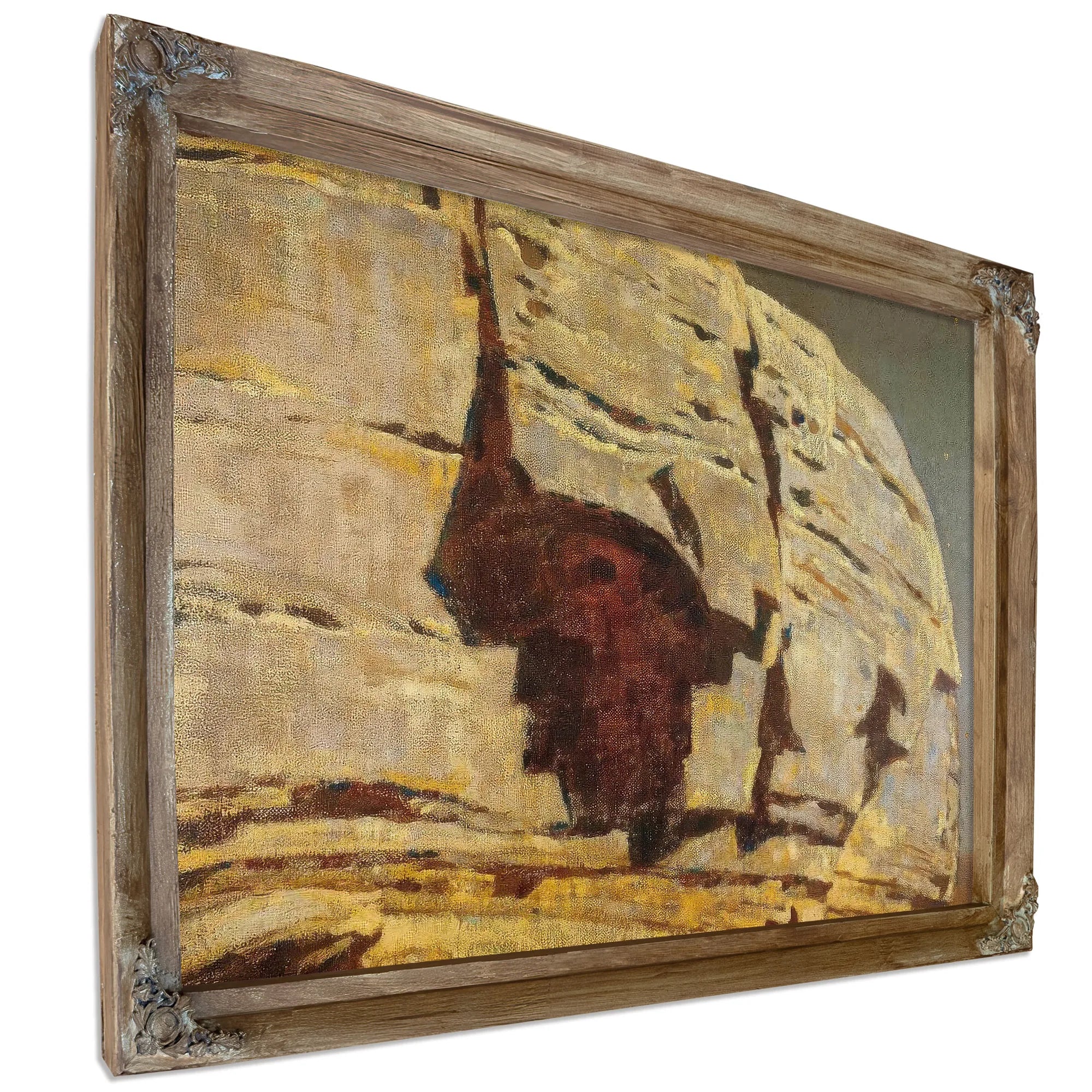 The Grim Wall By Maynard Dixon Fine Art Print