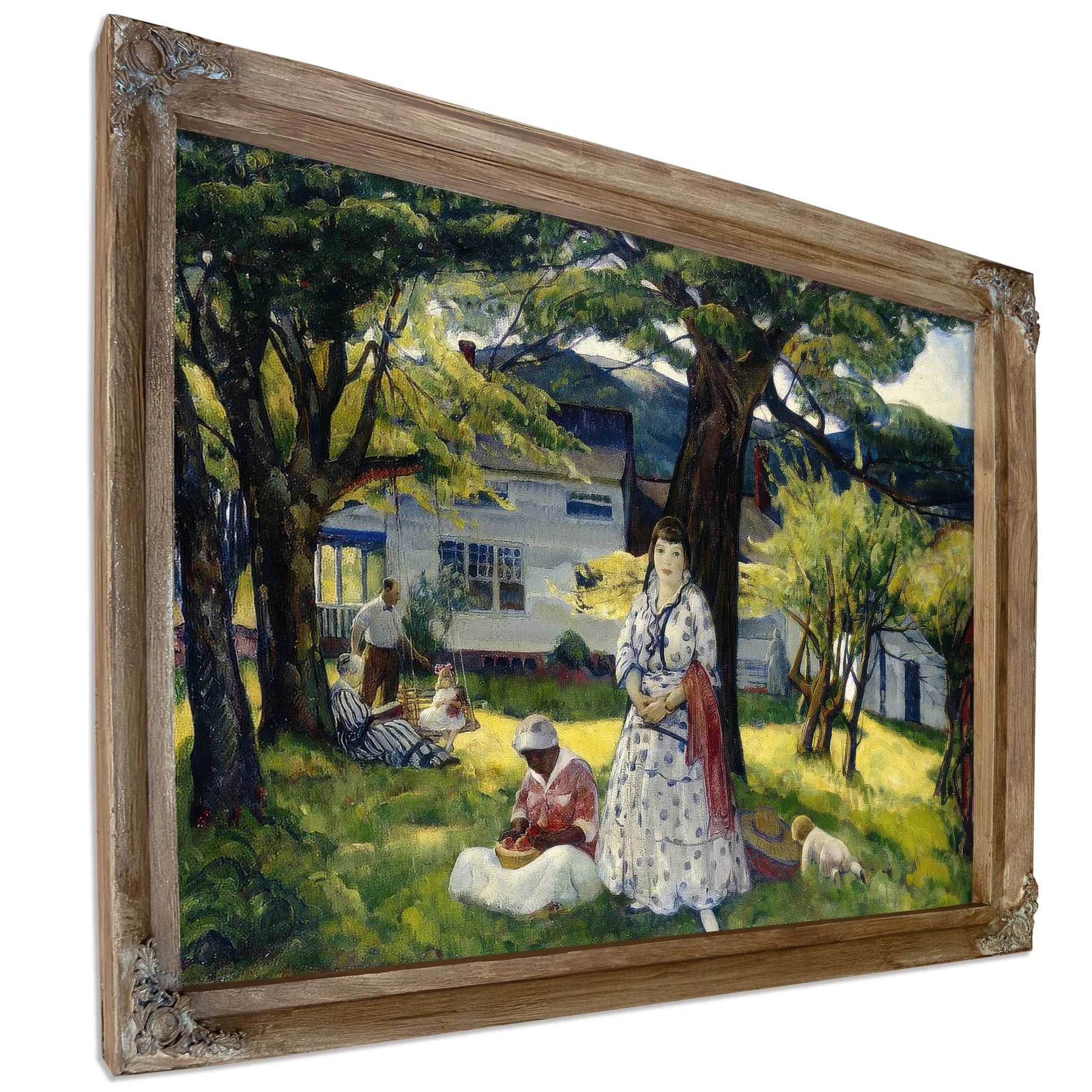 In The Country By Leon Kroll Fine Art Print