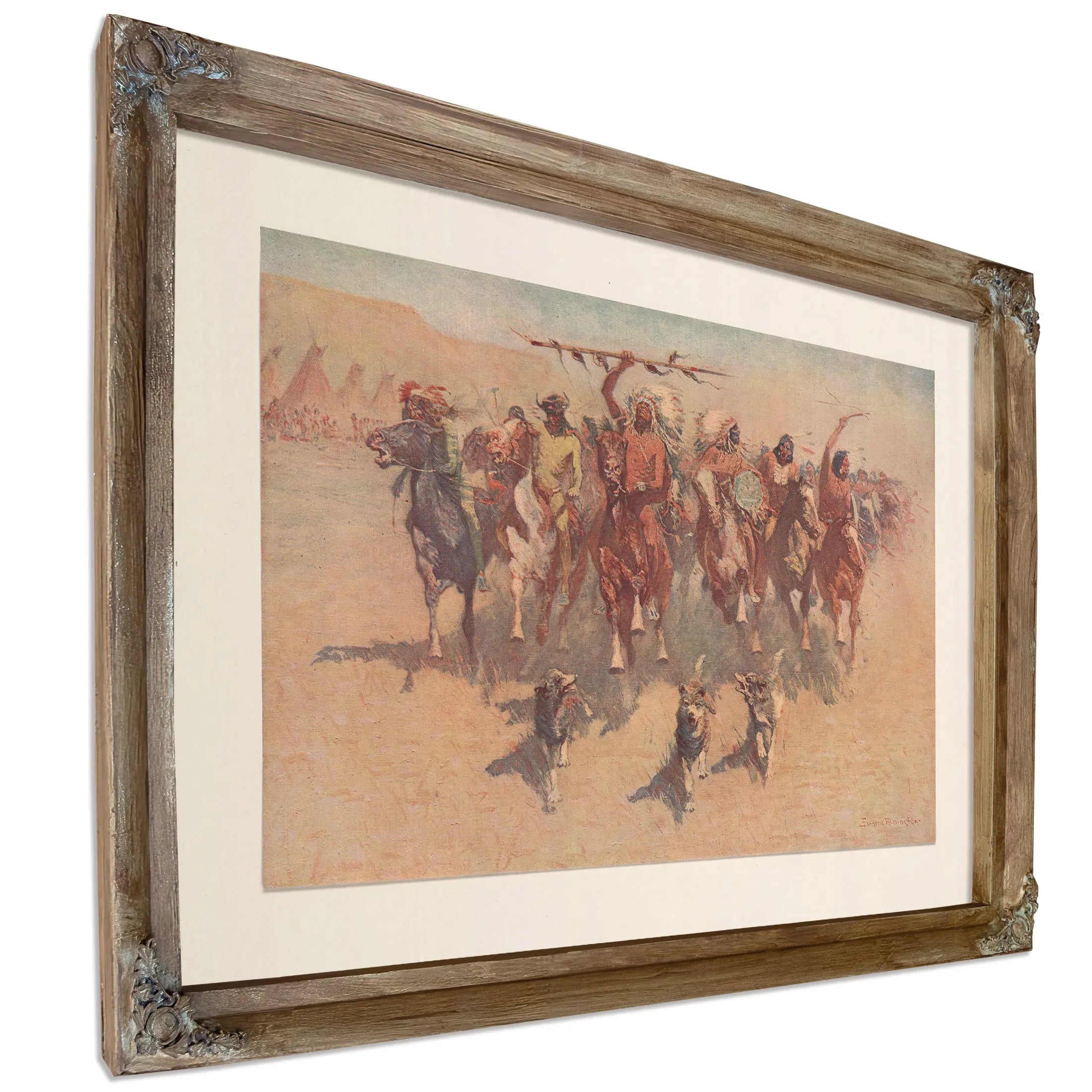 The Ceremony Of The Scalps by Frederic Remington
