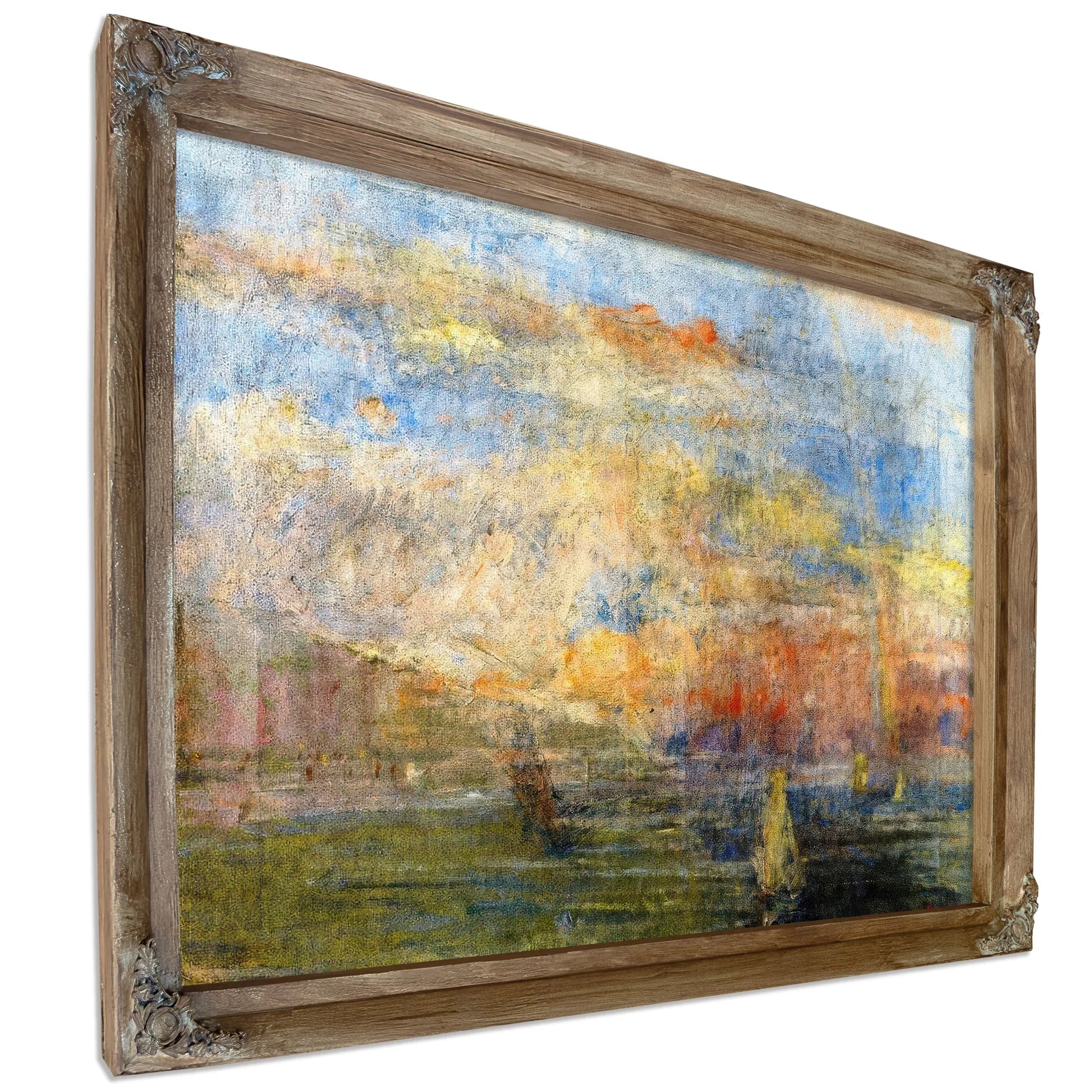 The Rainbow By James Ensor Fine Art Print