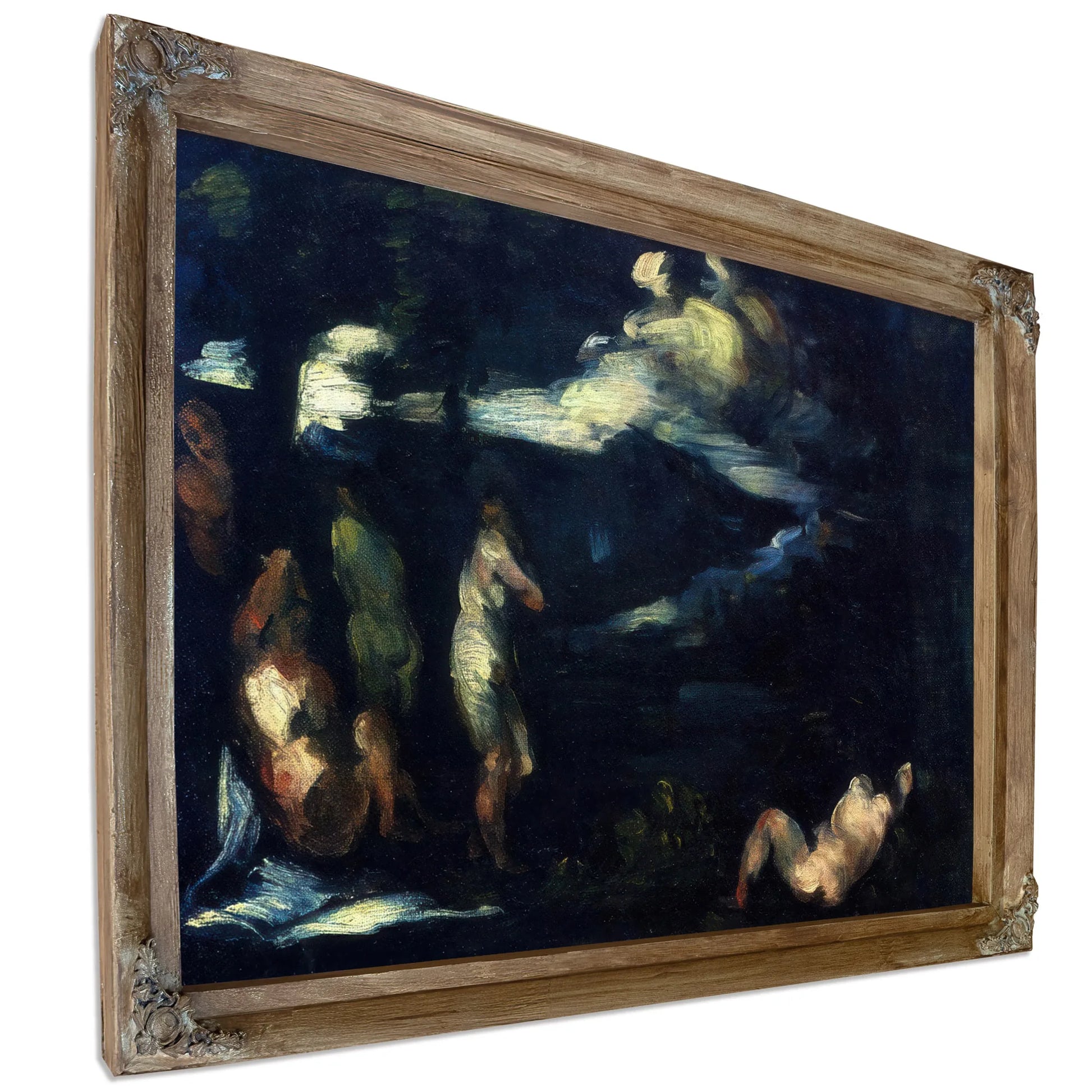 Bathers 1870 1 By Paul Cezanne Fine Art Print