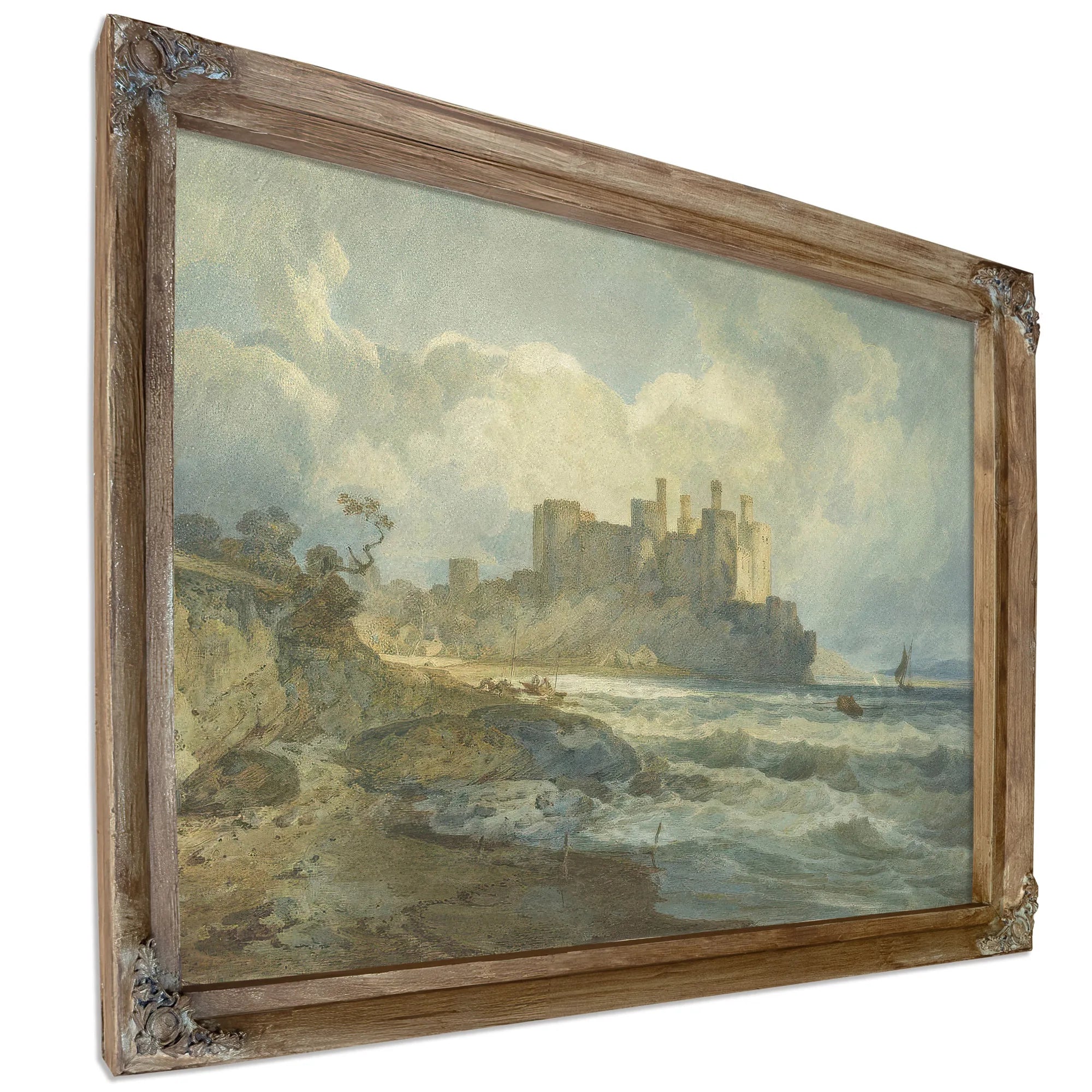 Conway Castle North Wales by Joseph Mallord William Turner Fine Art Print