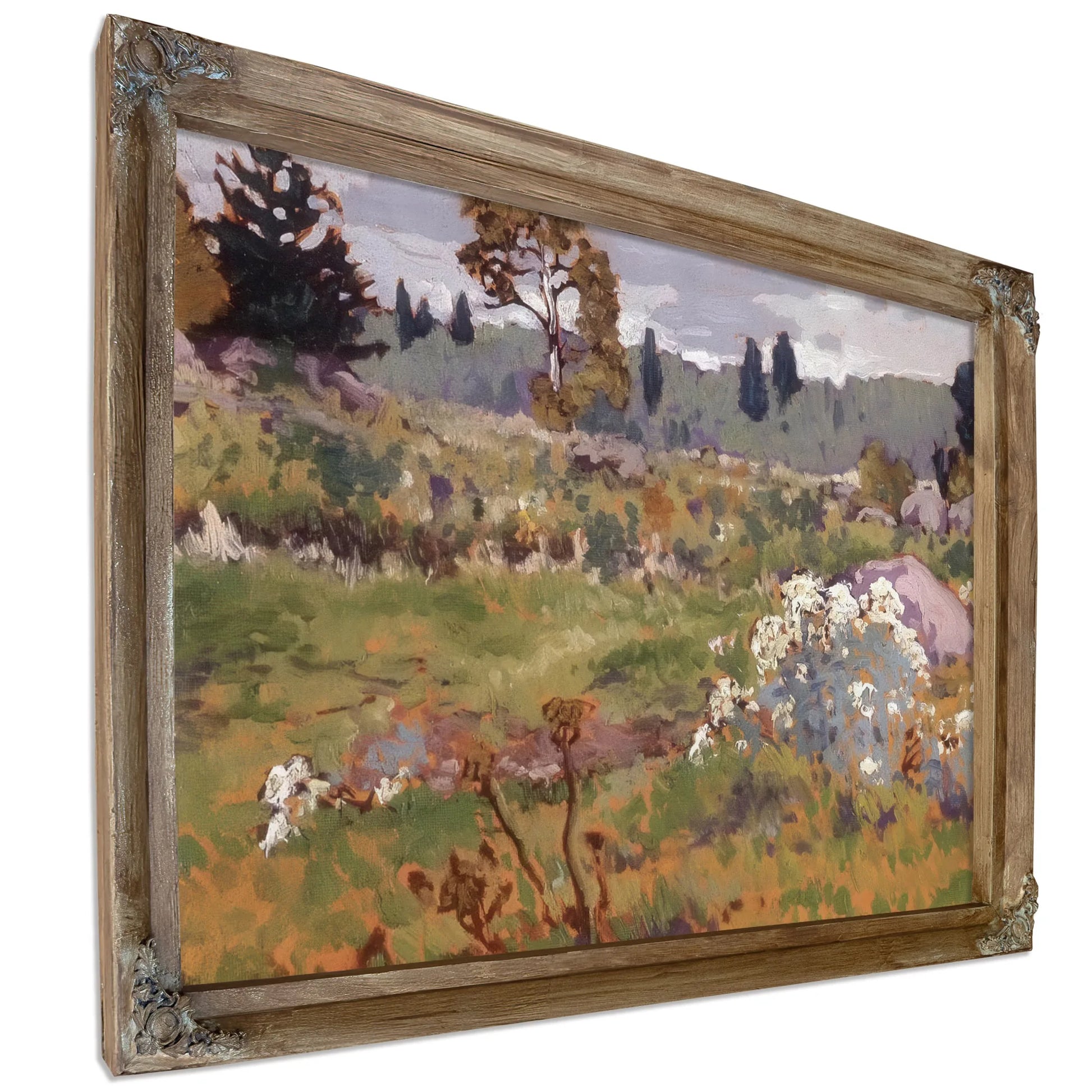 Near The Berry Patch By Frank Johnston Fine Art Print
