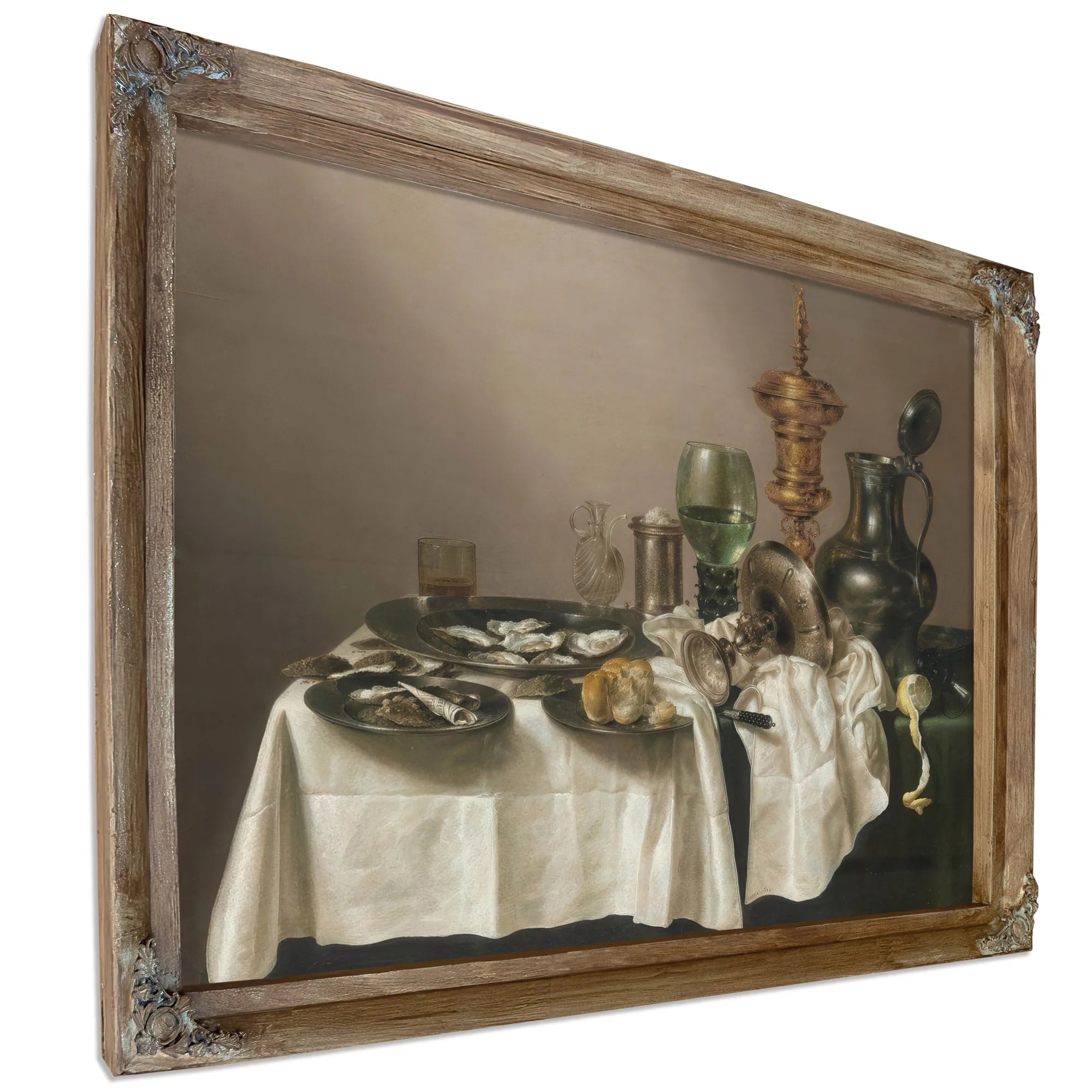 Still Life With Gilt Goblet By Willem Claesz Heda Fine Art Print